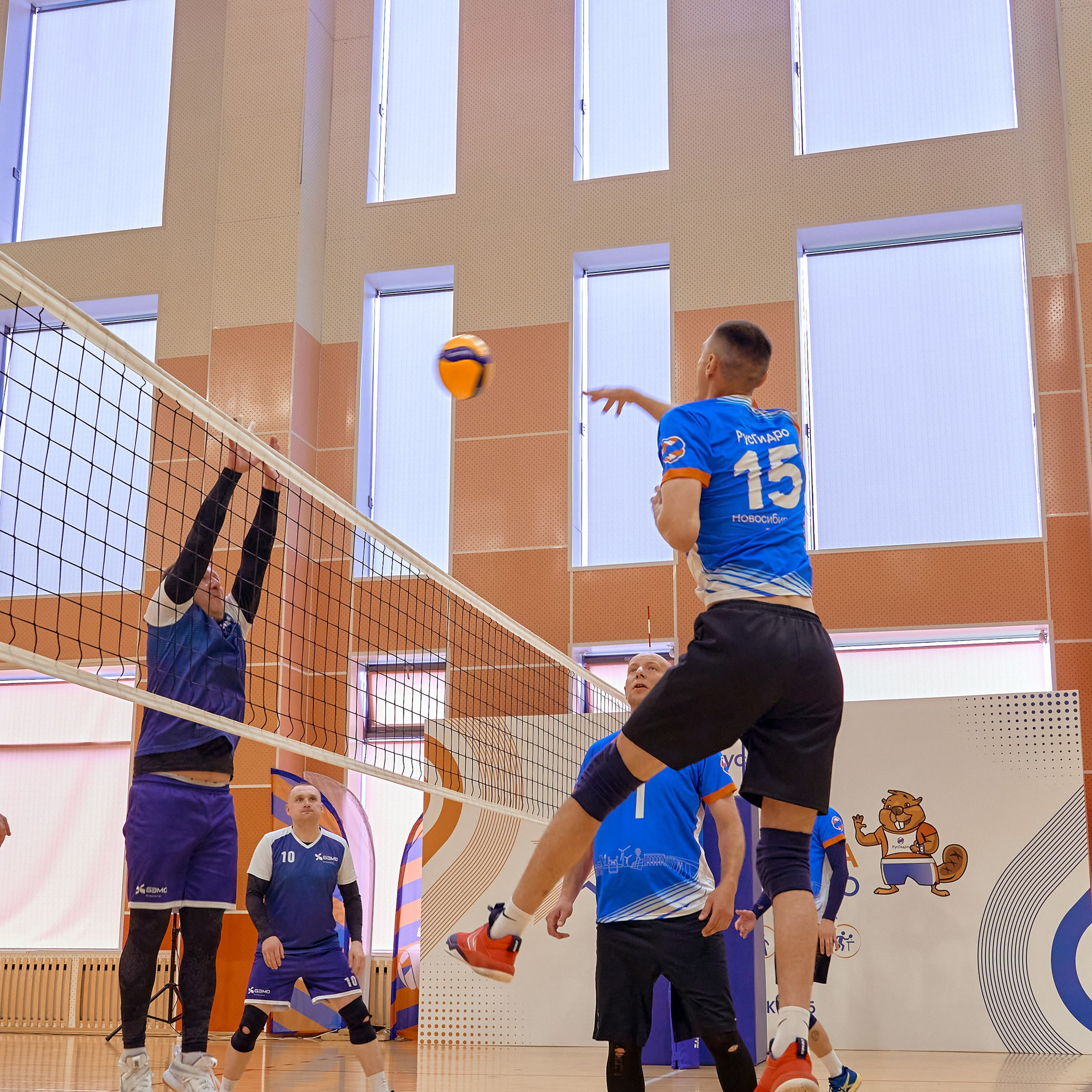 Спартакиада Группы РУСГИДРО | Волейбол. Александр Сазонов Красноярск