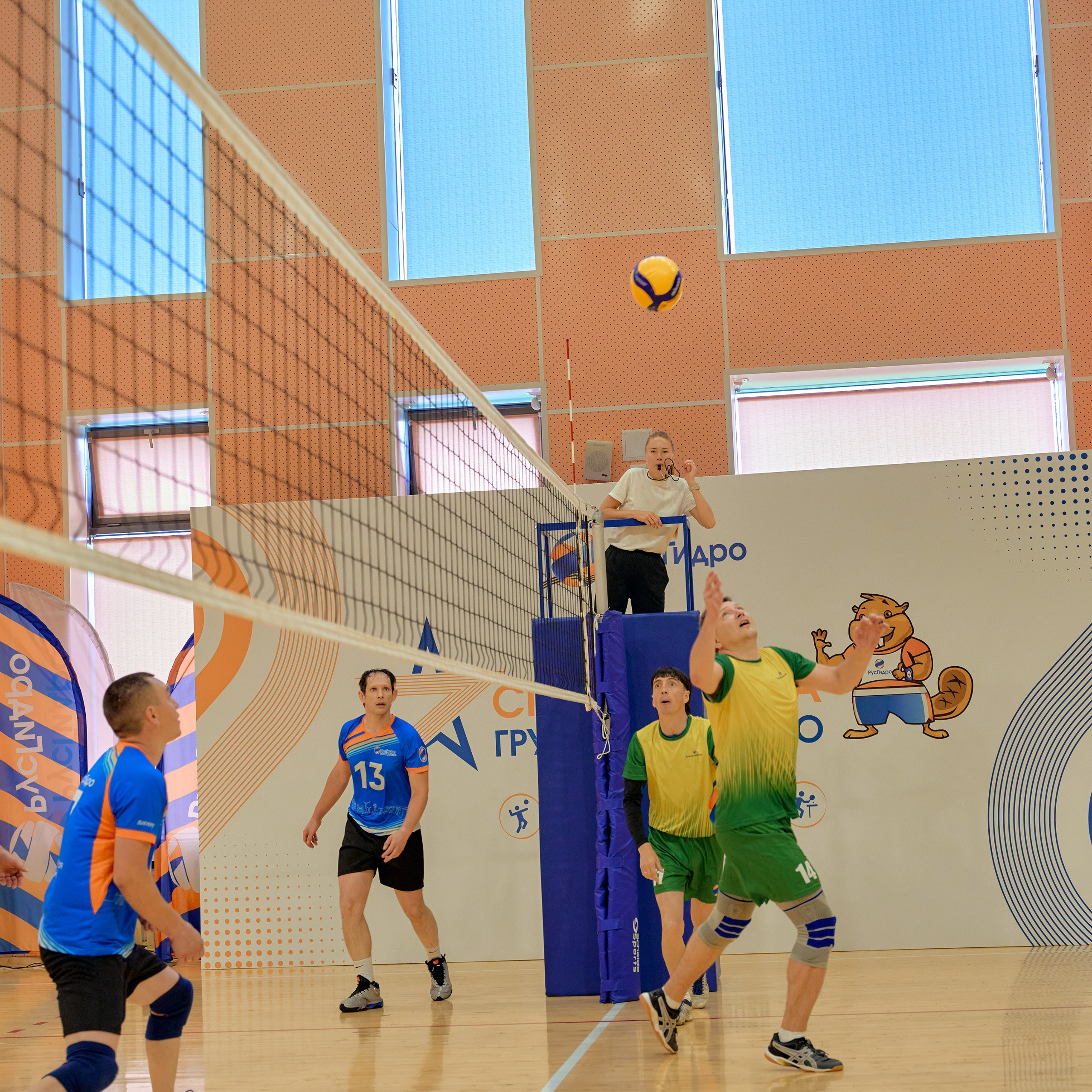 Спартакиада Группы РУСГИДРО | Волейбол. Александр Сазонов Красноярск
