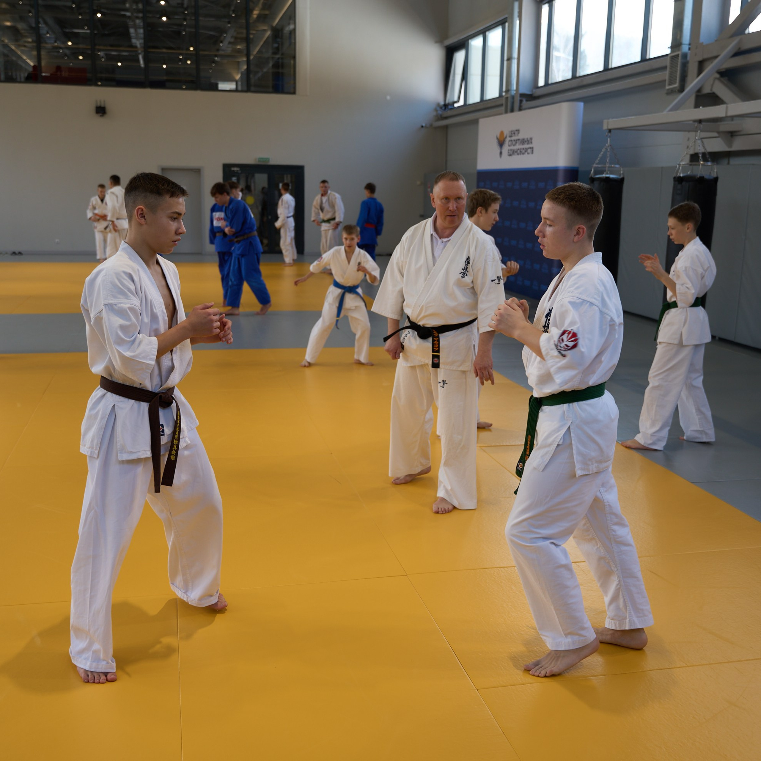 Открытие центров спортивных единоборств «Сокол» Красноярск/Дивногорск. Александр Сазонов Красноярск