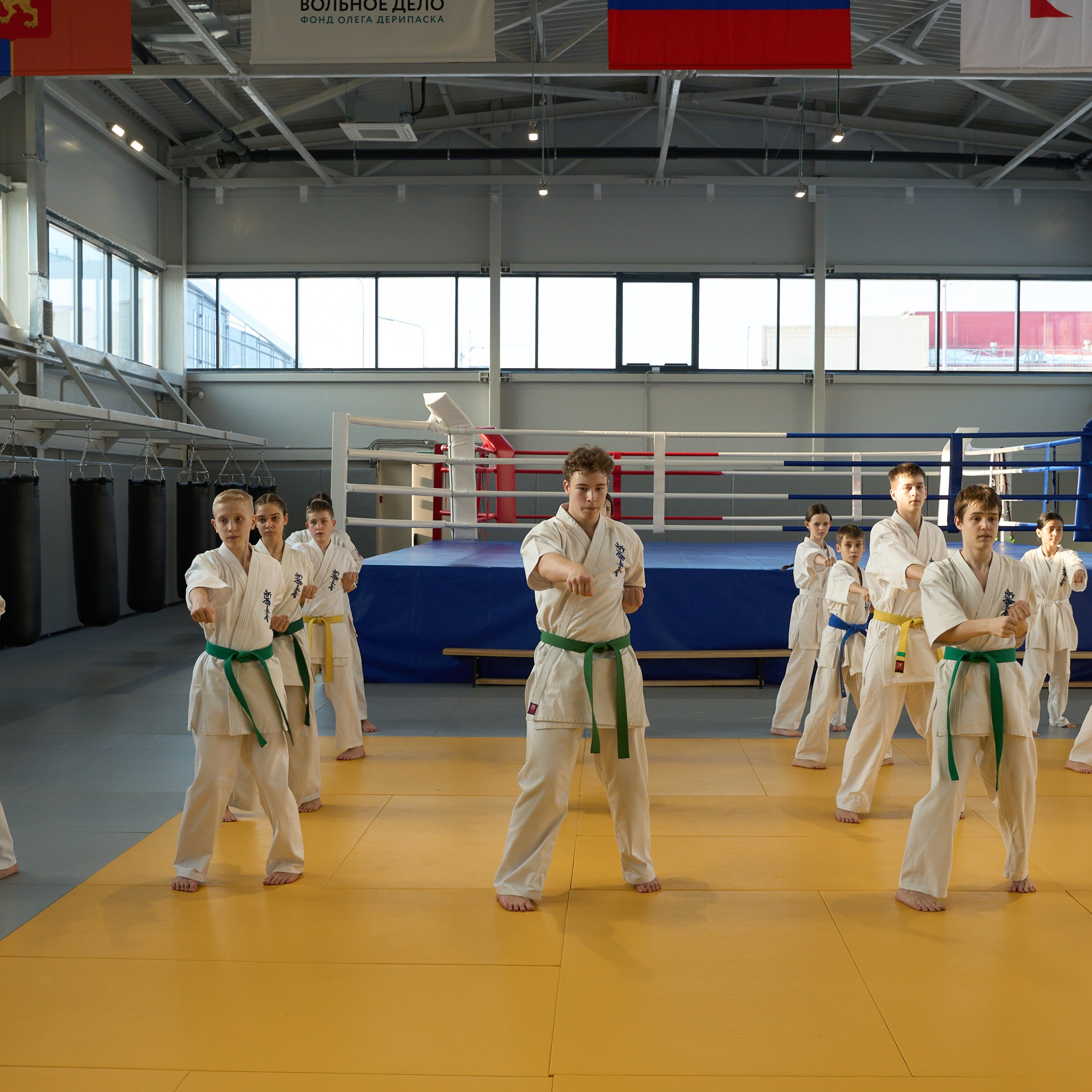 Открытие центров спортивных единоборств «Сокол» Красноярск/Дивногорск. Александр Сазонов Красноярск