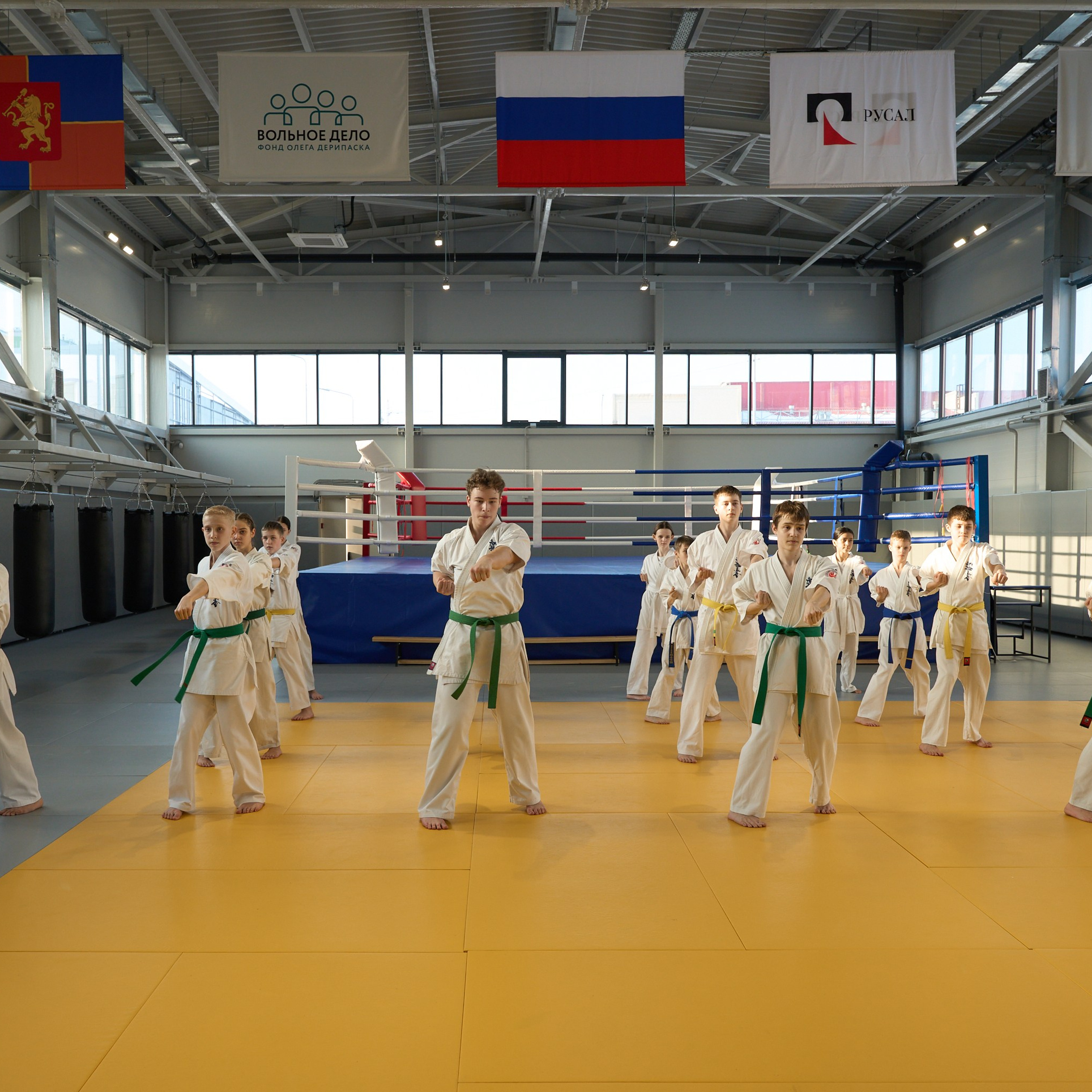 Открытие центров спортивных единоборств «Сокол» Красноярск/Дивногорск. Александр Сазонов Красноярск