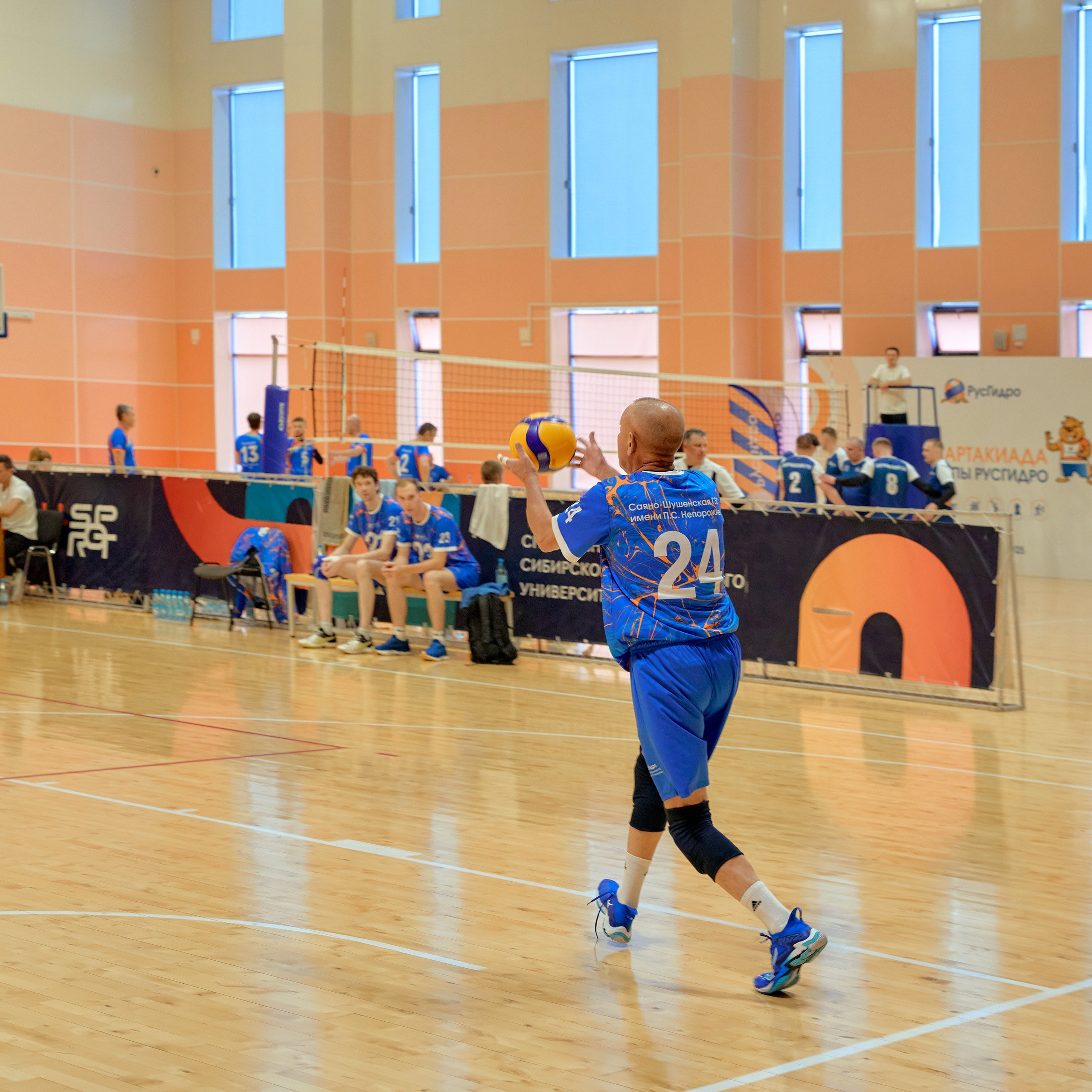 Спартакиада Группы РУСГИДРО | Волейбол. Александр Сазонов Красноярск