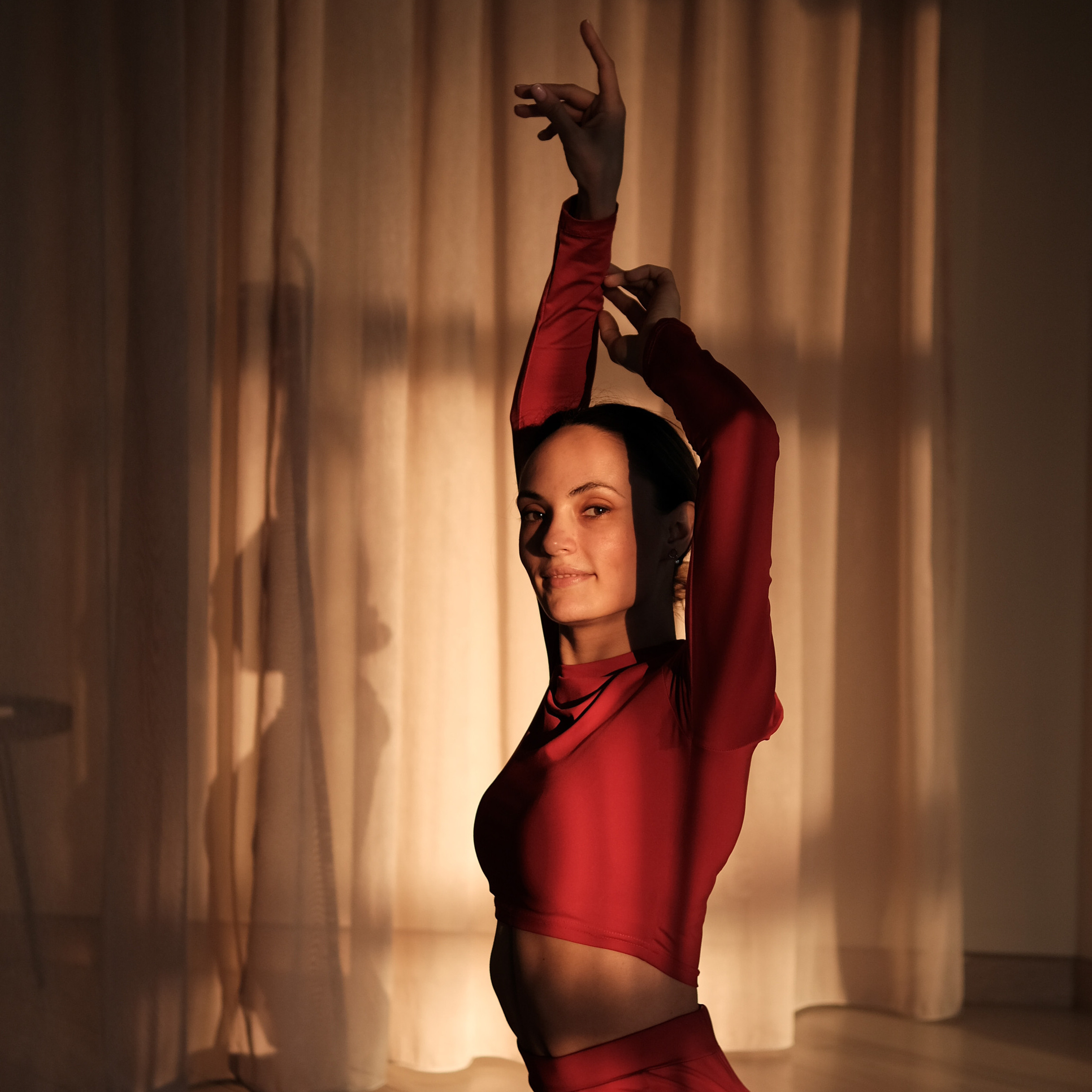 Съемка для тренера по растяжке