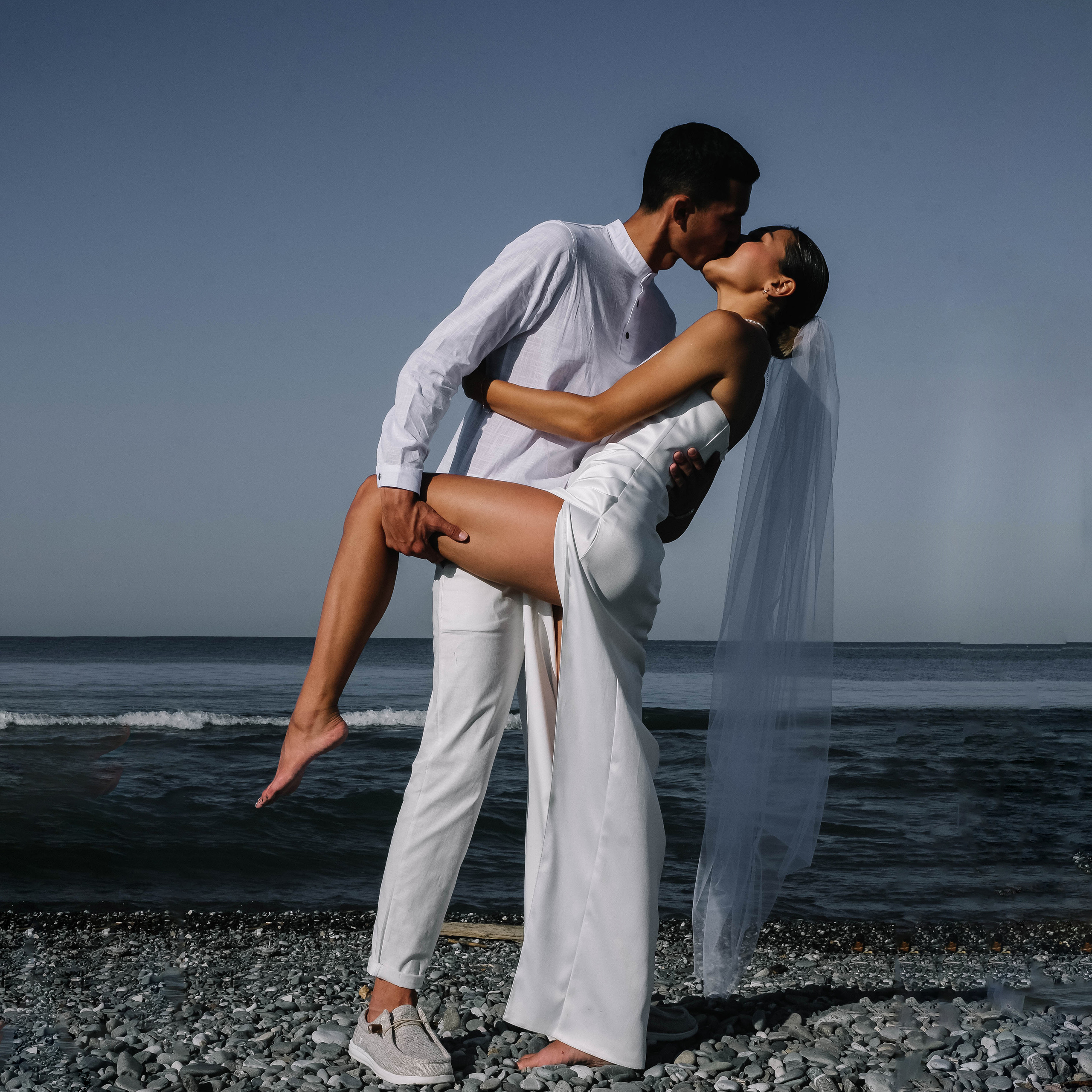 свадебная фотосессия на море
