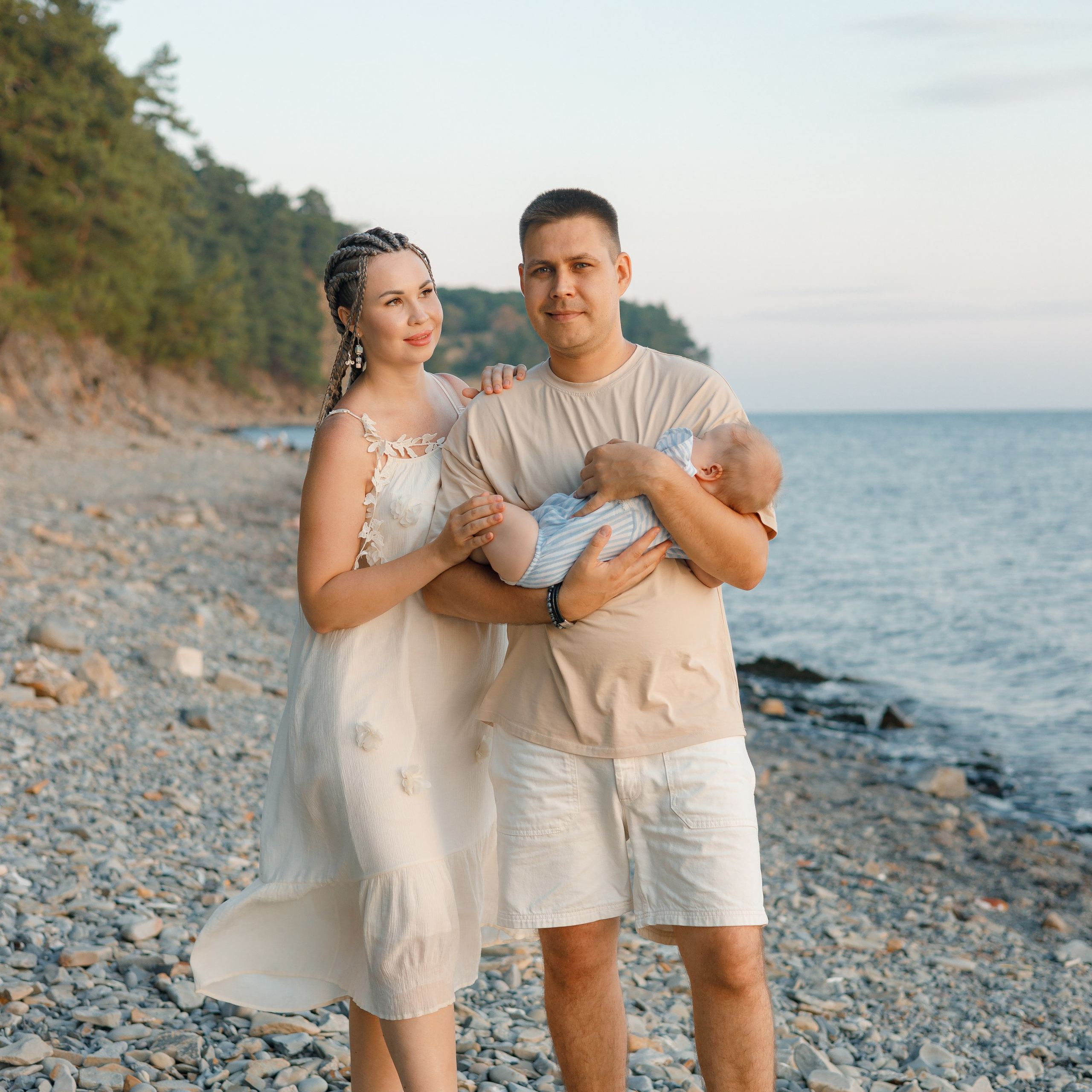 Дмитрий, Екатерина и Дарина