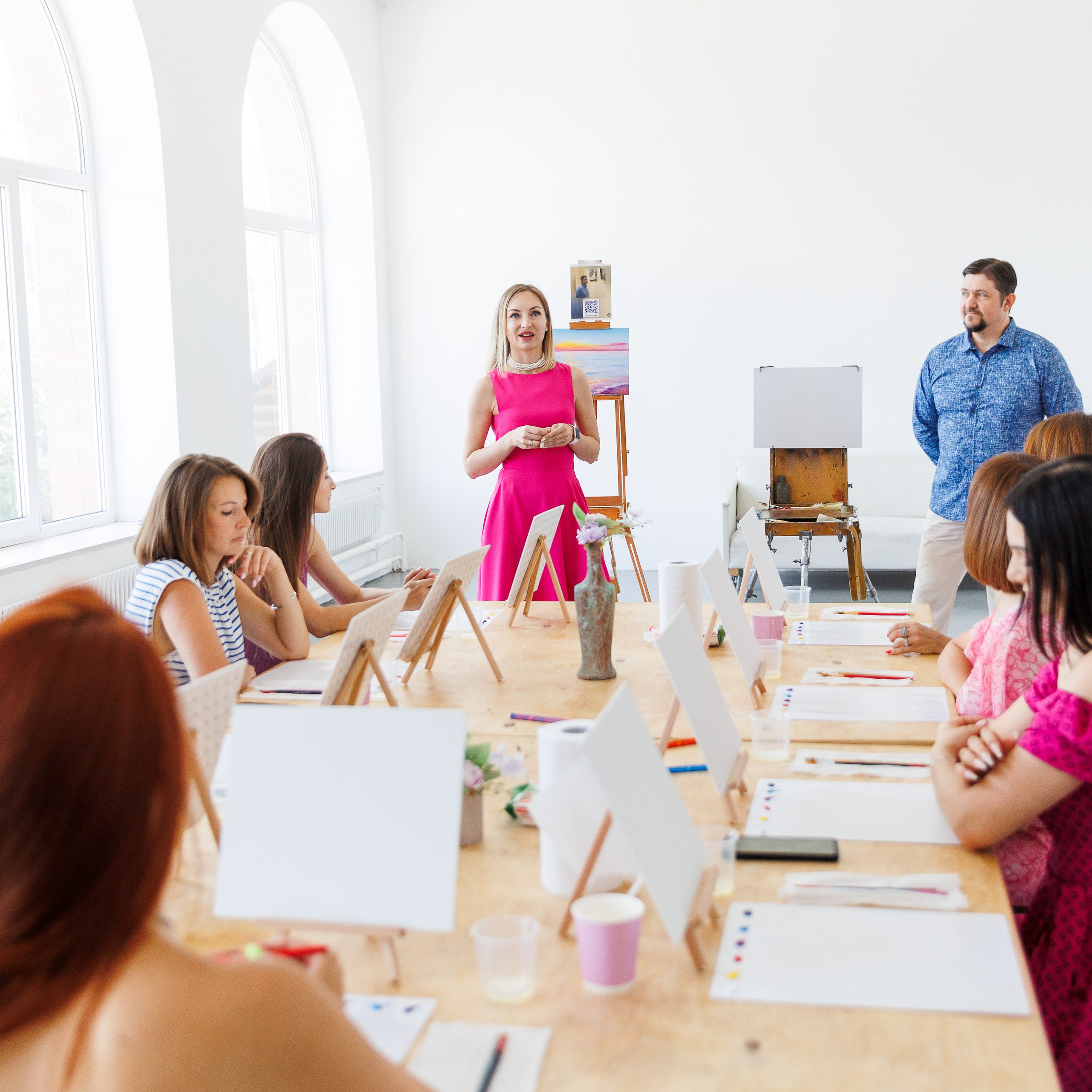 Девичник. МК по живописи