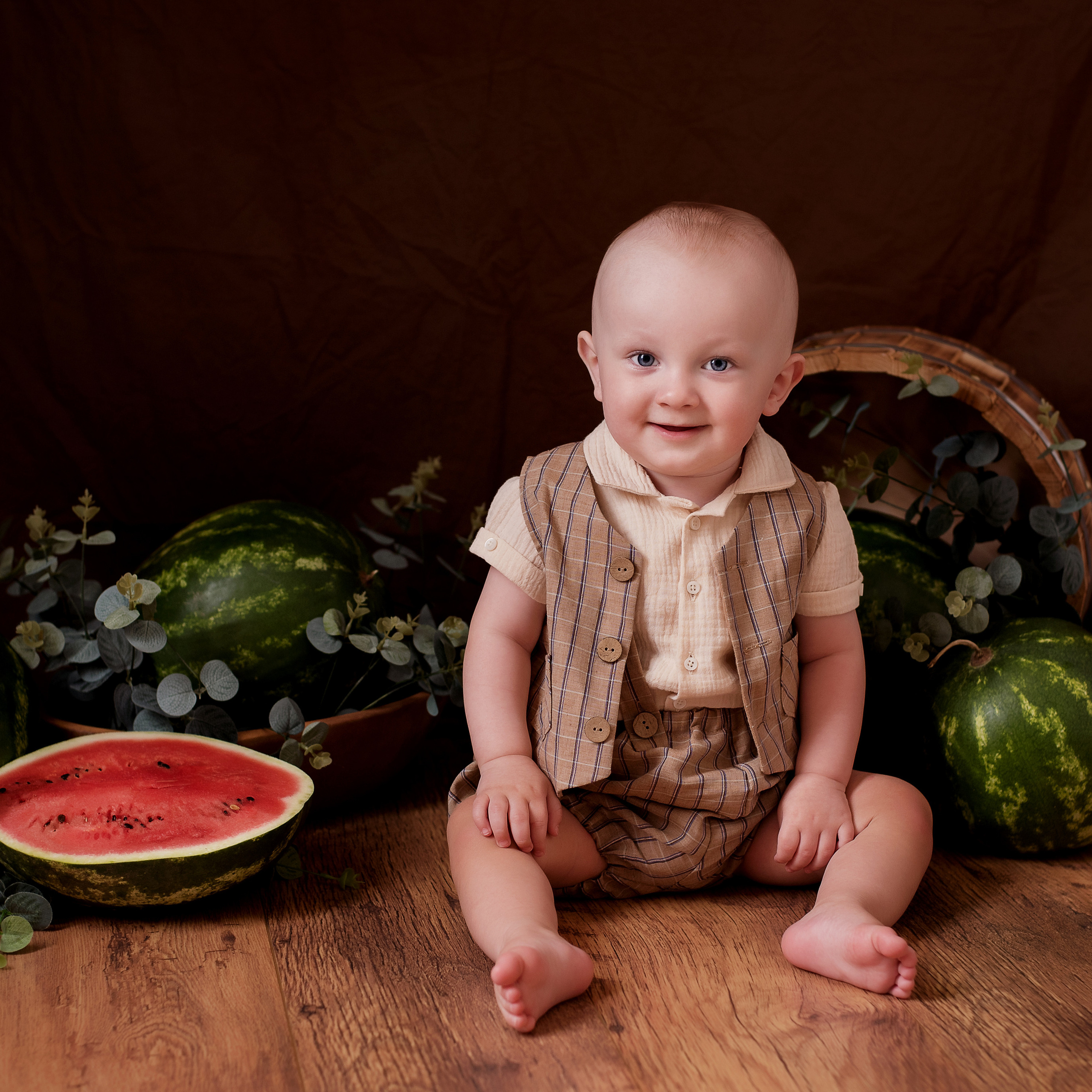 Арбузные истории /Артем 10 месяцев/