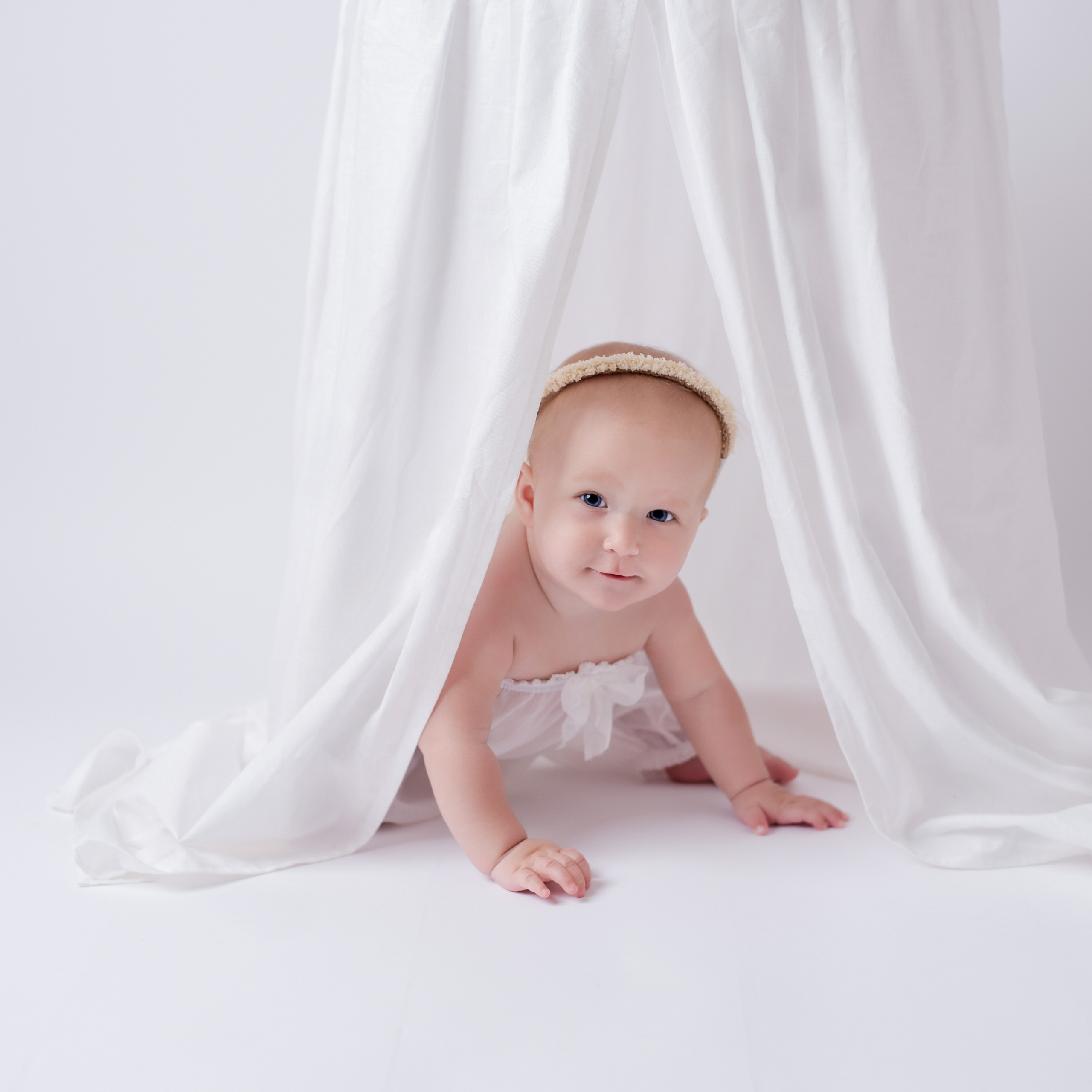 Настенька 7 месяцев