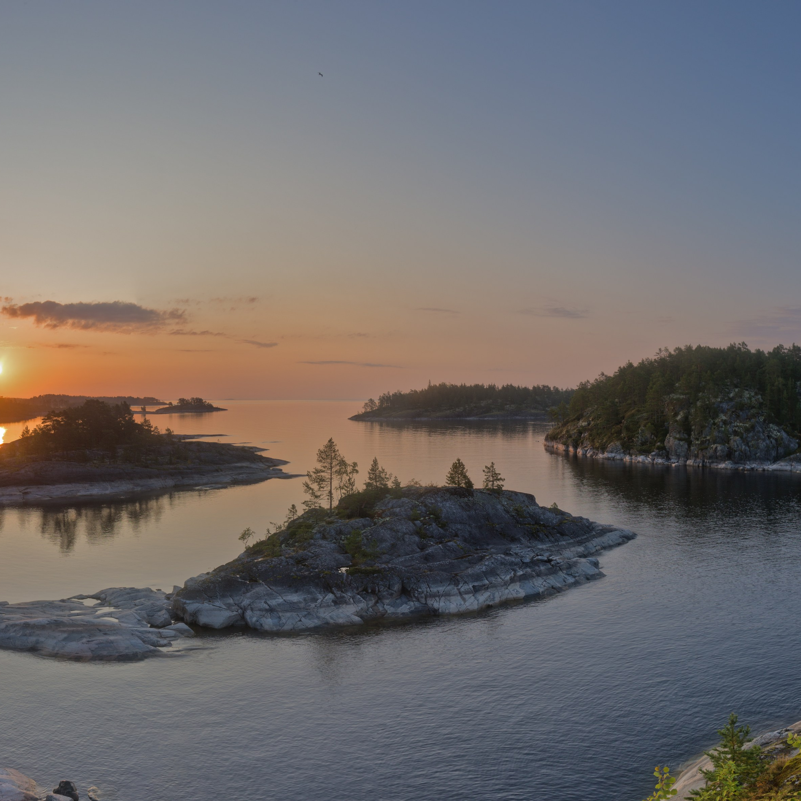 Национальный парк "Ладожские шхеры". 