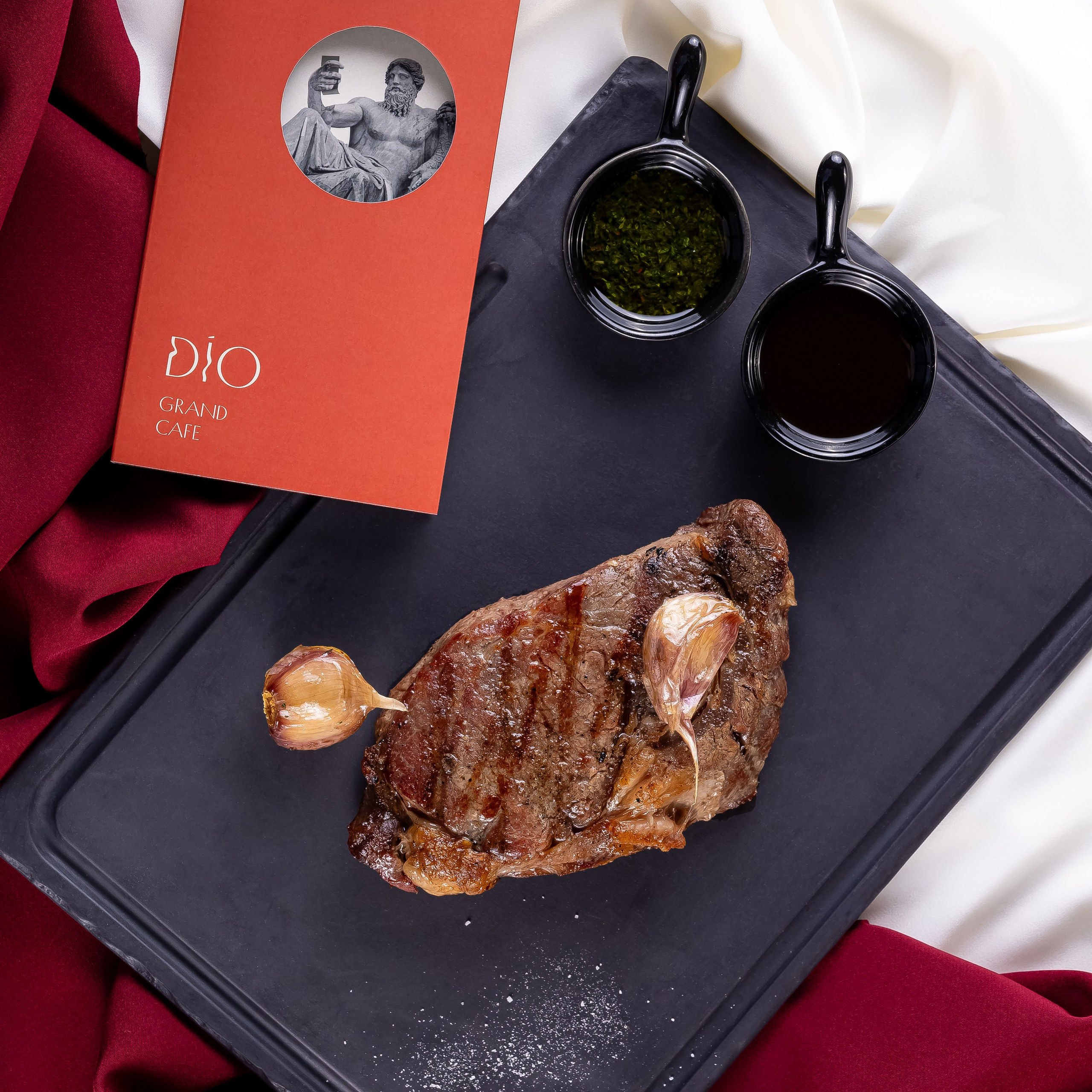 Съемка для онлайн меню и соцсетей Dio Grand Cafe. Рекламный фуд фотограф и видеограф в Астане Алина Лысенко