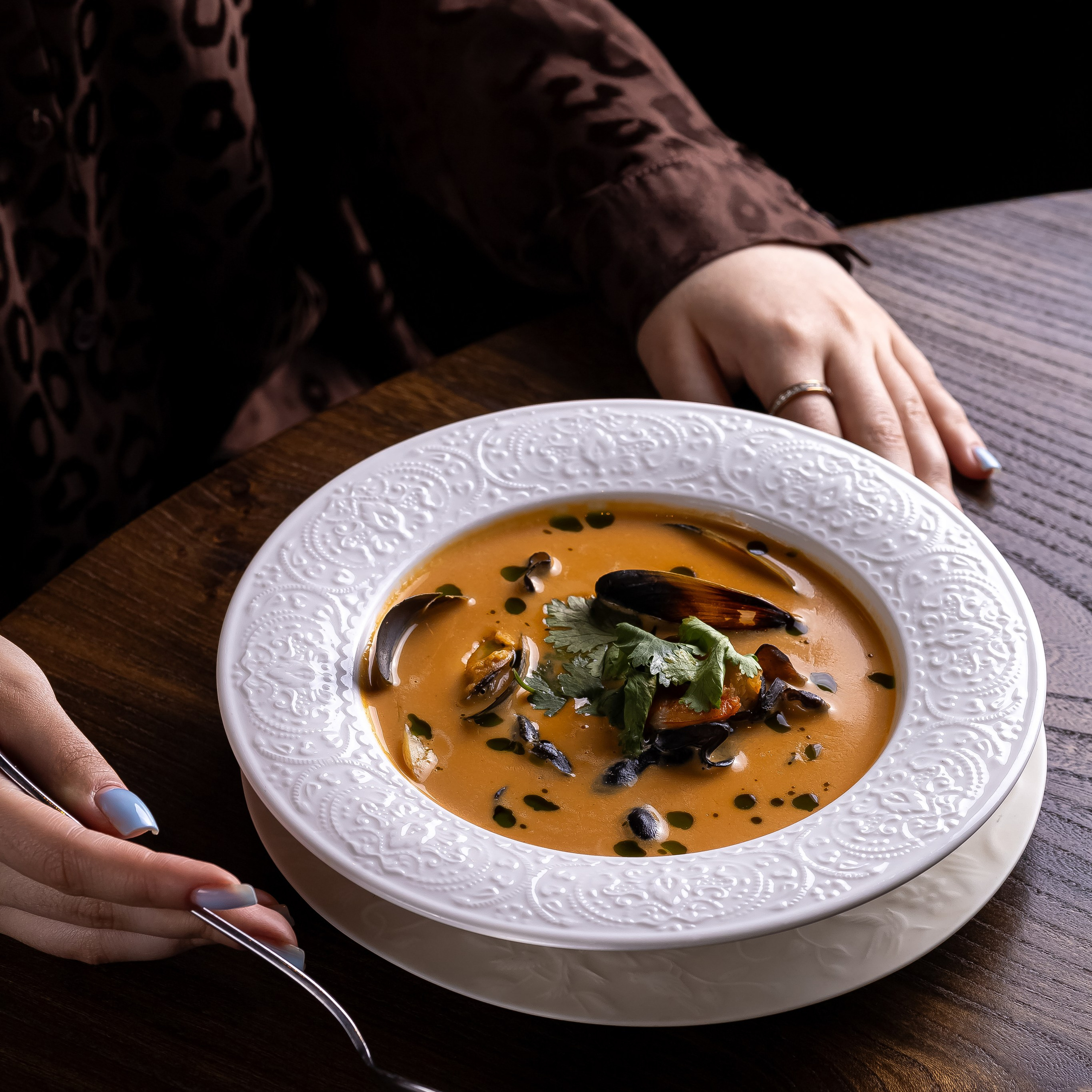 Съемка для онлайн меню и соцсетей Dio Grand Cafe. Рекламный фуд фотограф и видеограф в Астане Алина Лысенко