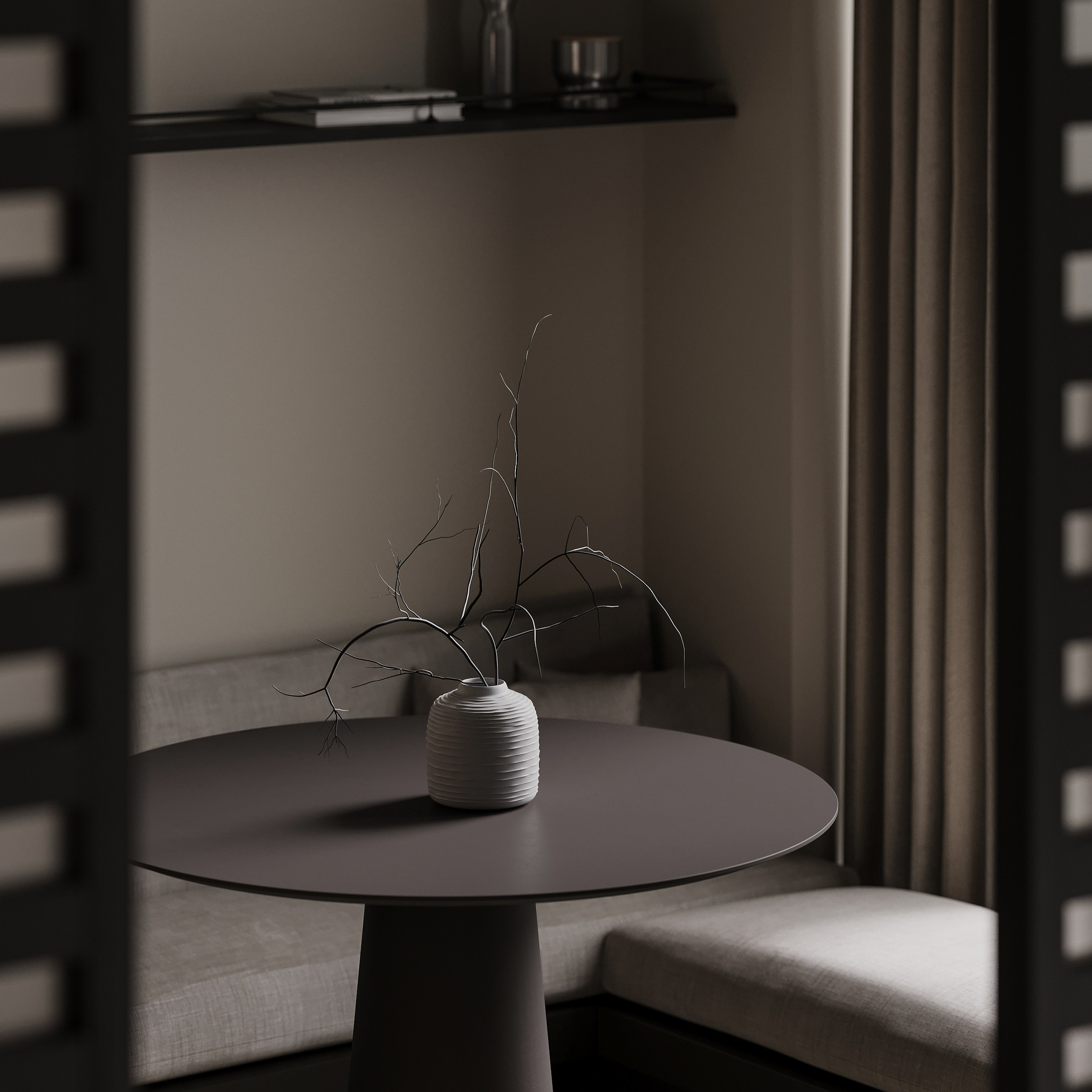 Прихожая + кухня-гостиная + спальня