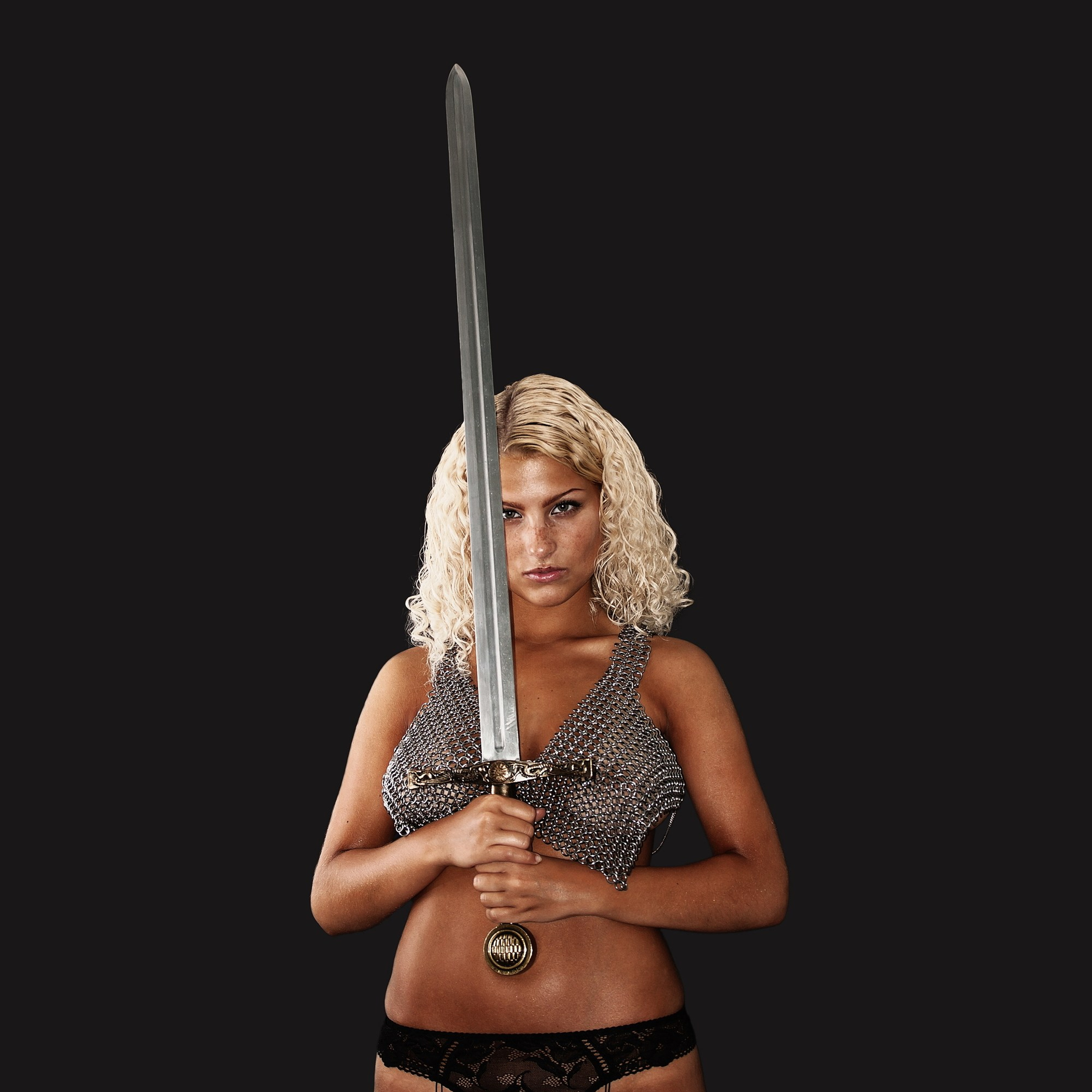 action, anger, armor, attractive, background, beautiful, beauty, black, blade, blonde, body, chain, cold, culture, curly, danger, dark, defense, female, fighter, fine, girl, hair, knife, knight, look, metal, one, person, pose, pretty, romantic, safeguard, sensuality, sexy, sharp, sport, standing, steel, strength, sword, tale, theater, tough, violence, warrior, weapon, woman, young, youth, блондинка, боец, взгляд, воин, волосы, гнев, девушка, действие, доспехи, женский, женщина, жесткий, защита, защищать, красивый, красота, кудрявый, культура, лезвие, металл, меч, молодежь, молодой, насилие, нож, один, опасность, оружие, острый, поза, прекрасный, привлекательный, рассказ, романтичный, рыцарь, сексуальный, сила, симпатичный, спорт, сталь, стоящий, театр, тело, темный, фон, холодный, цепь, человек, черный, чувственность
