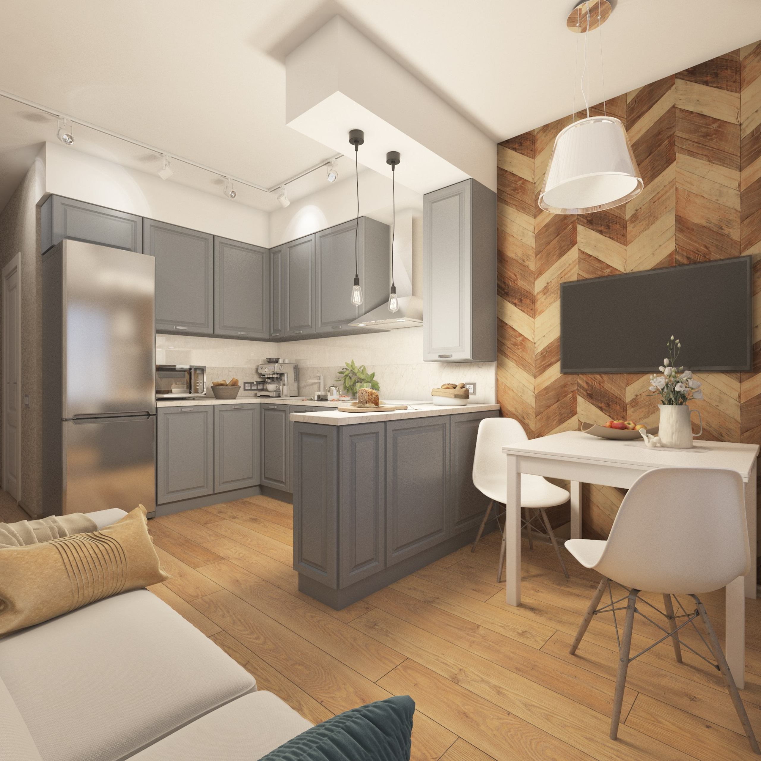 КУХНЯ-ГОСТИНАЯ (2018 гг) г Кемерово