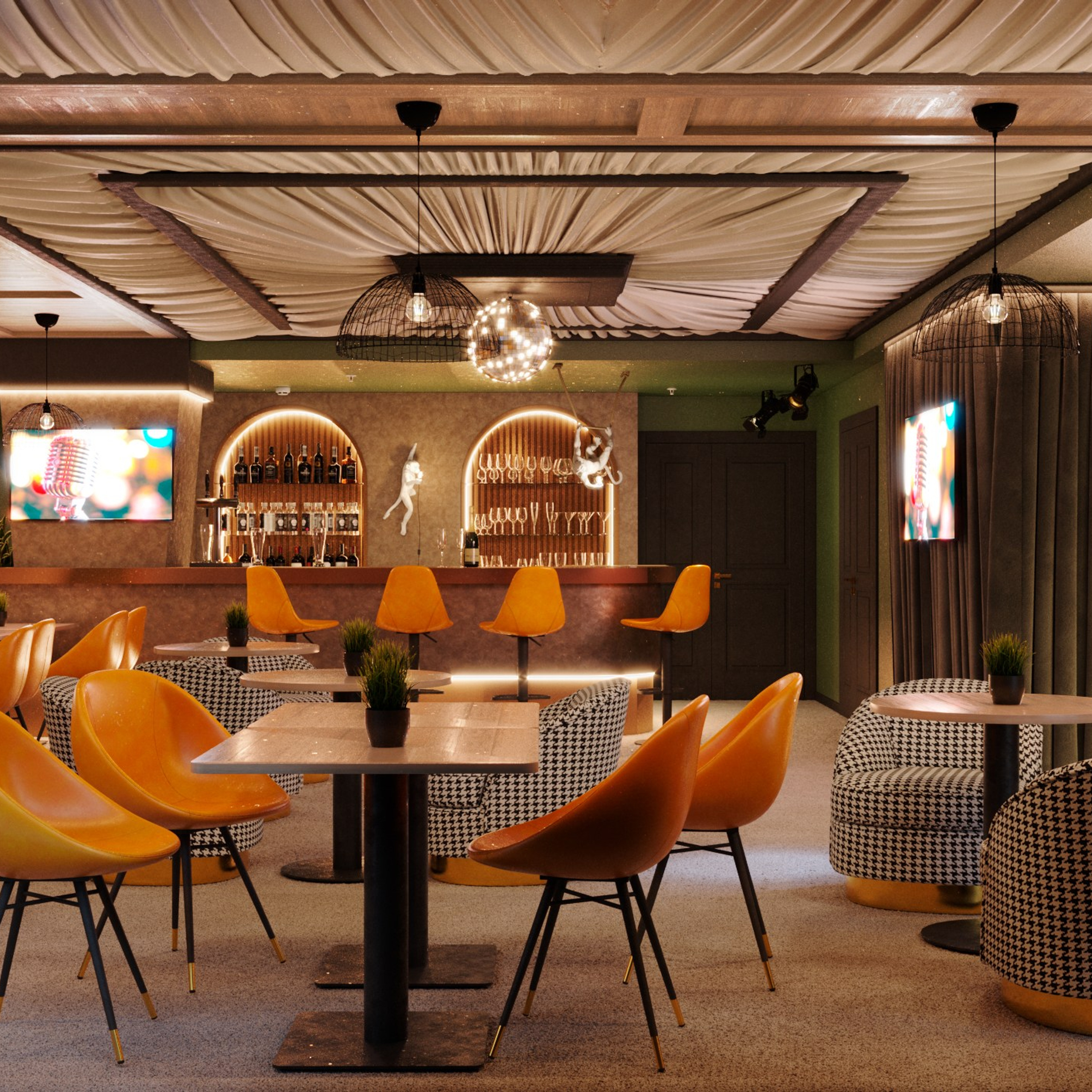 ГК Танай Сервисный центр и Караоке бар Monkeys (2021 гг) с. Журавлево