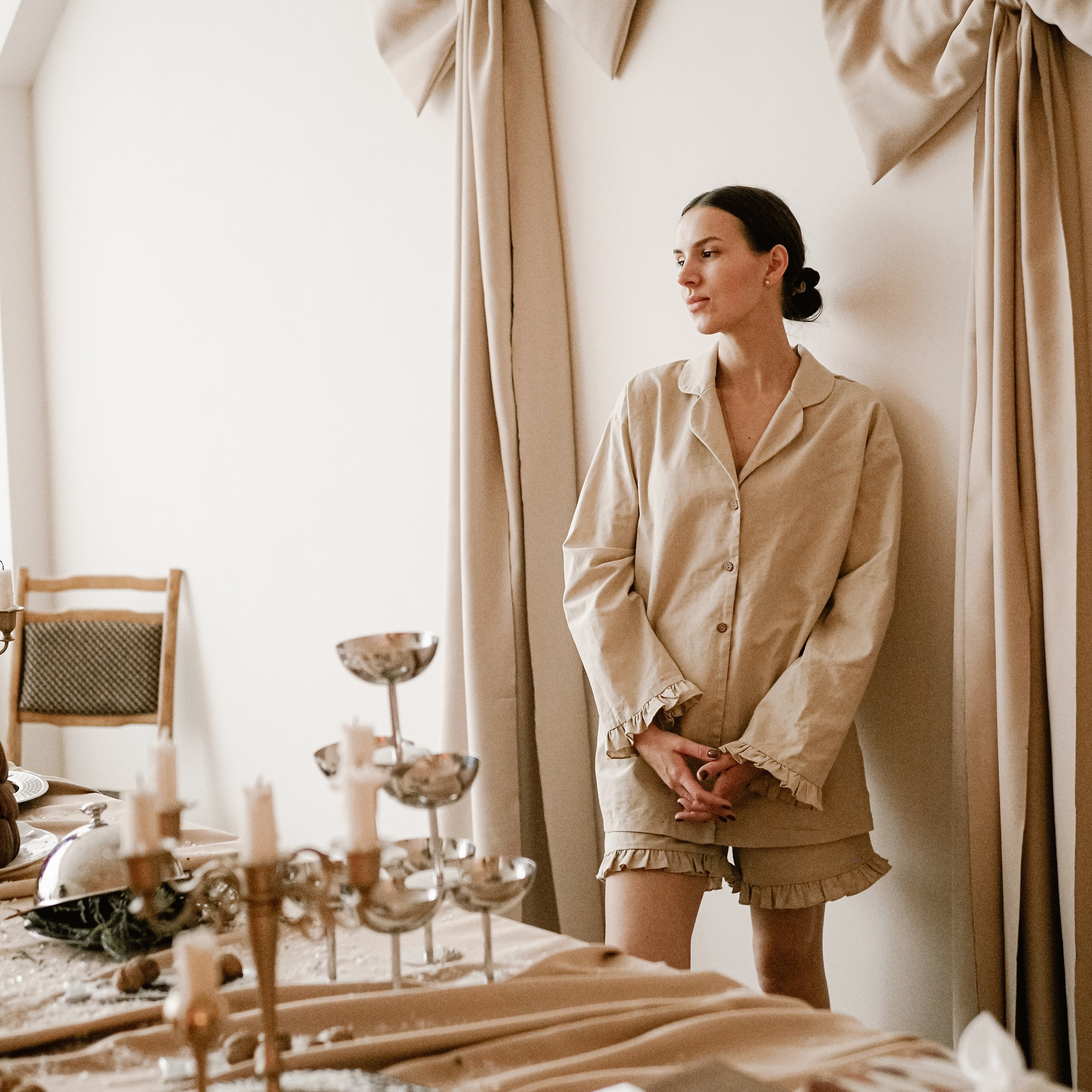 Семейные новогодние кадры стильно 🥰