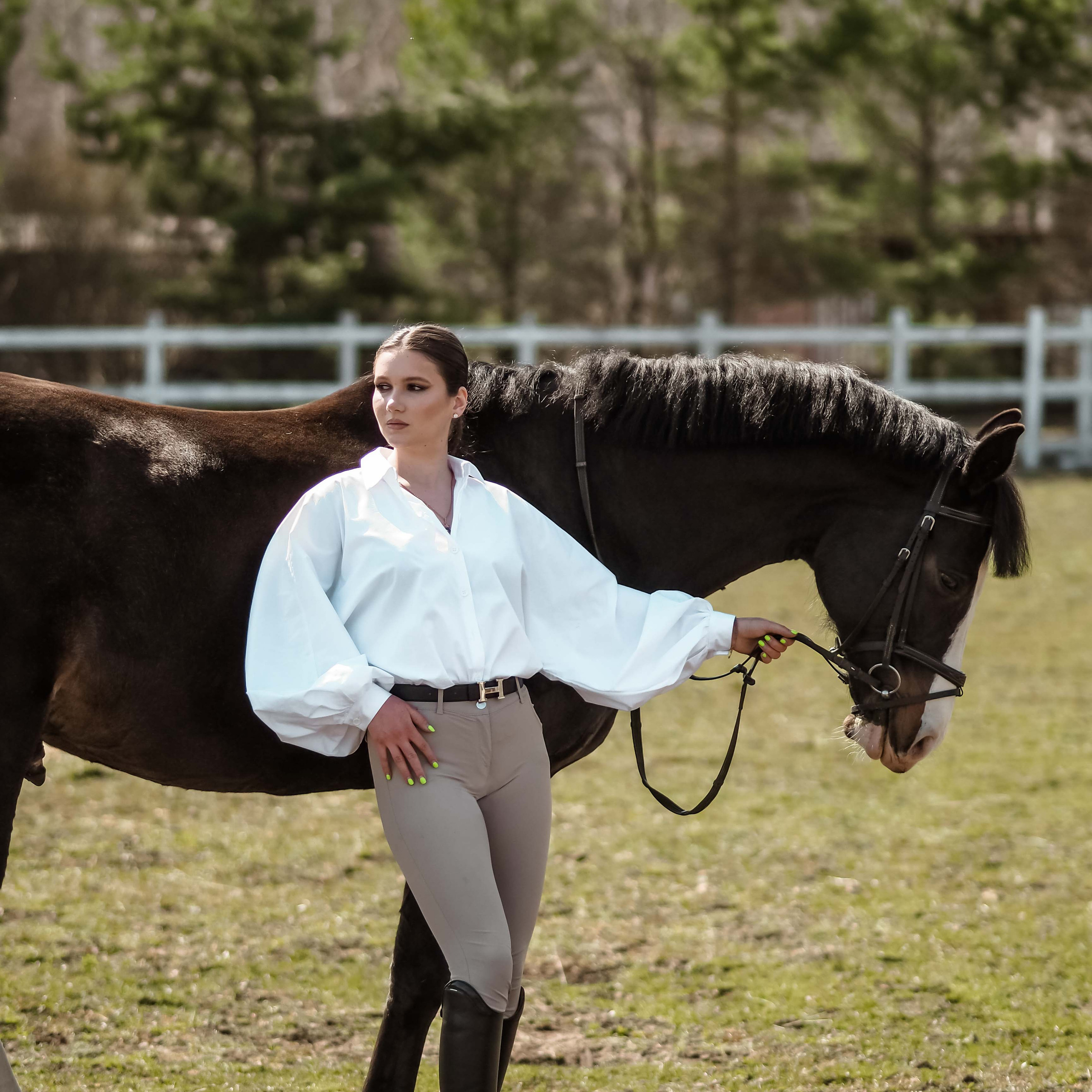 Фотопроект с лошадьми