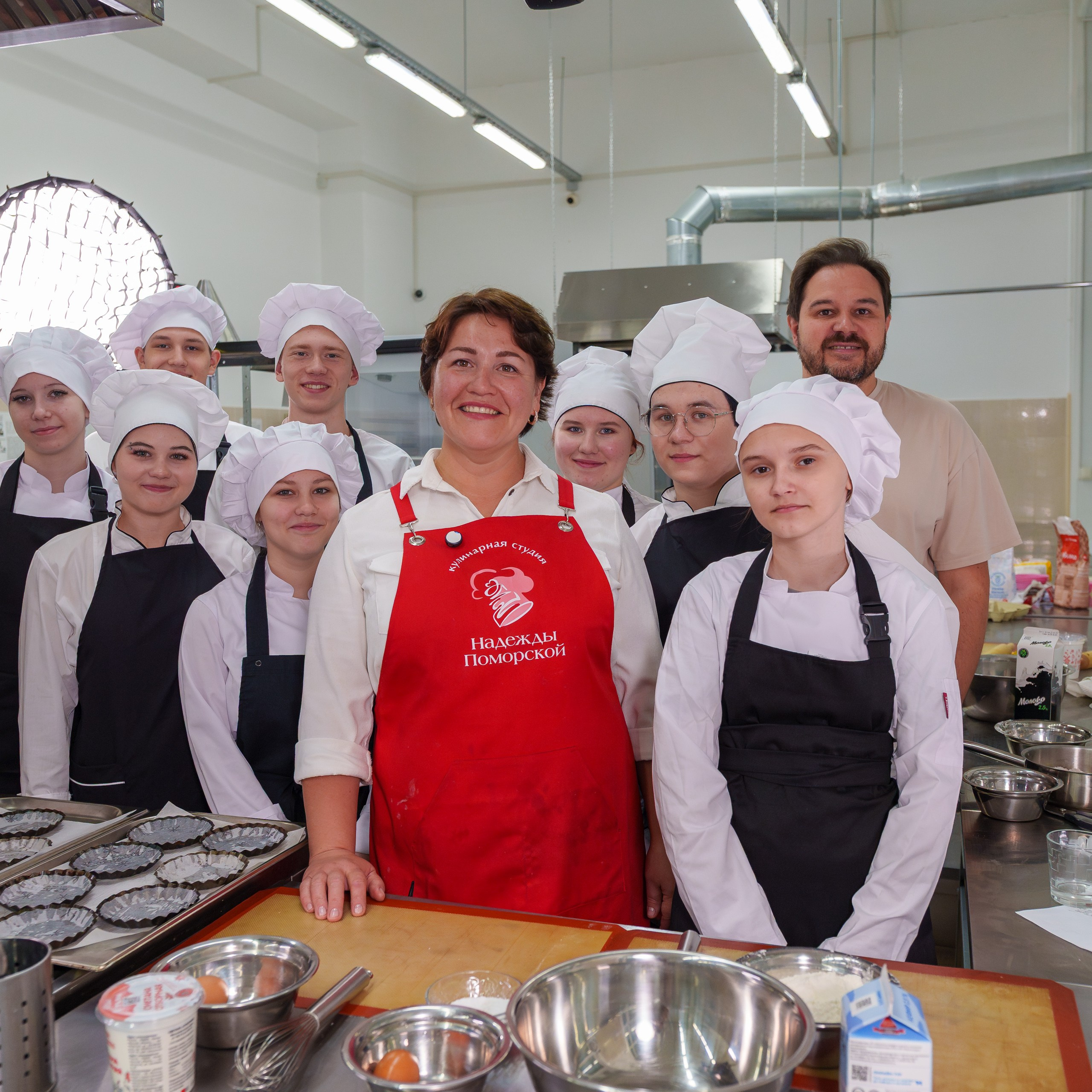 Съемки с Надеждой Поморской