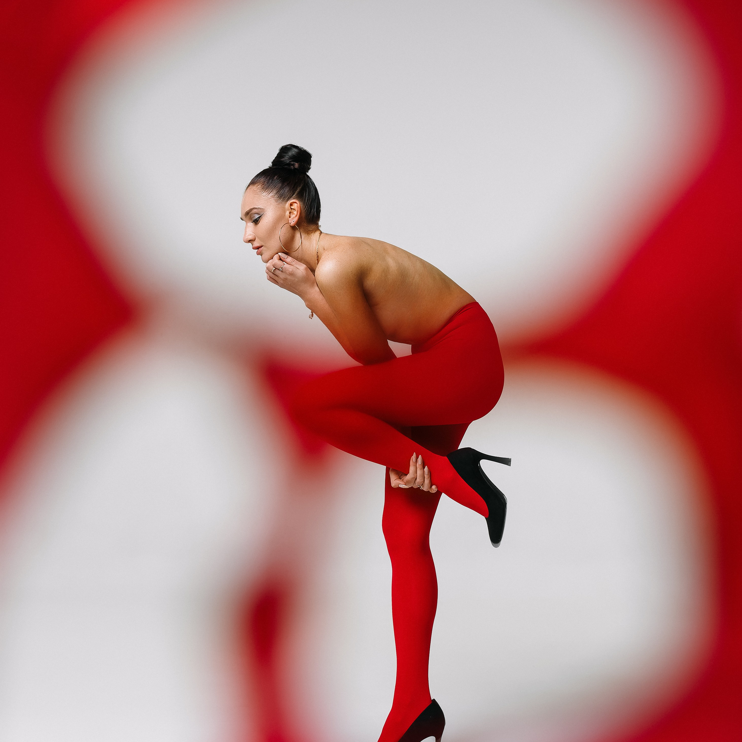 Ксения — фэшн фотосессия в студии