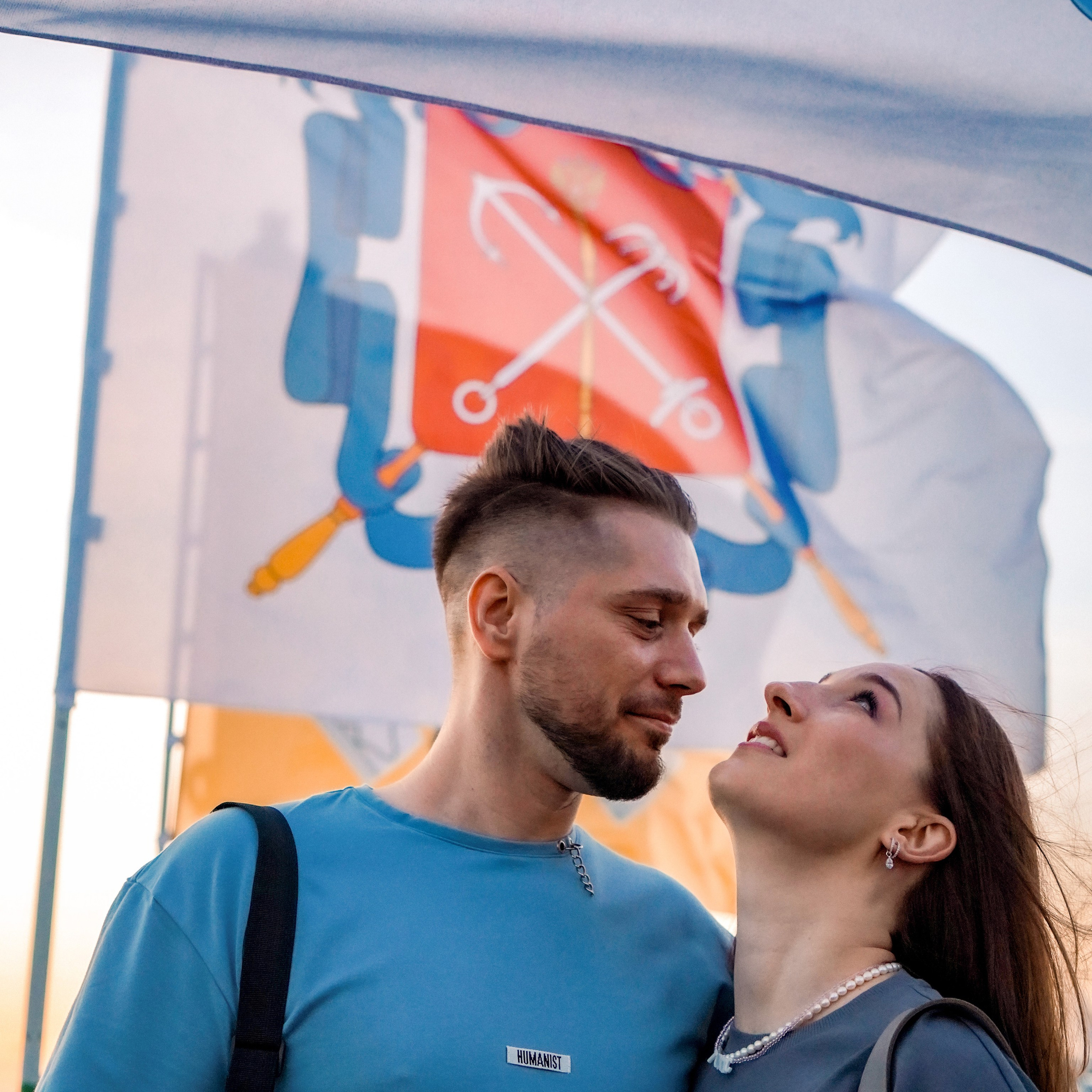 Фотосессия для пары на улицах Санкт-Петербурга (Love Story)