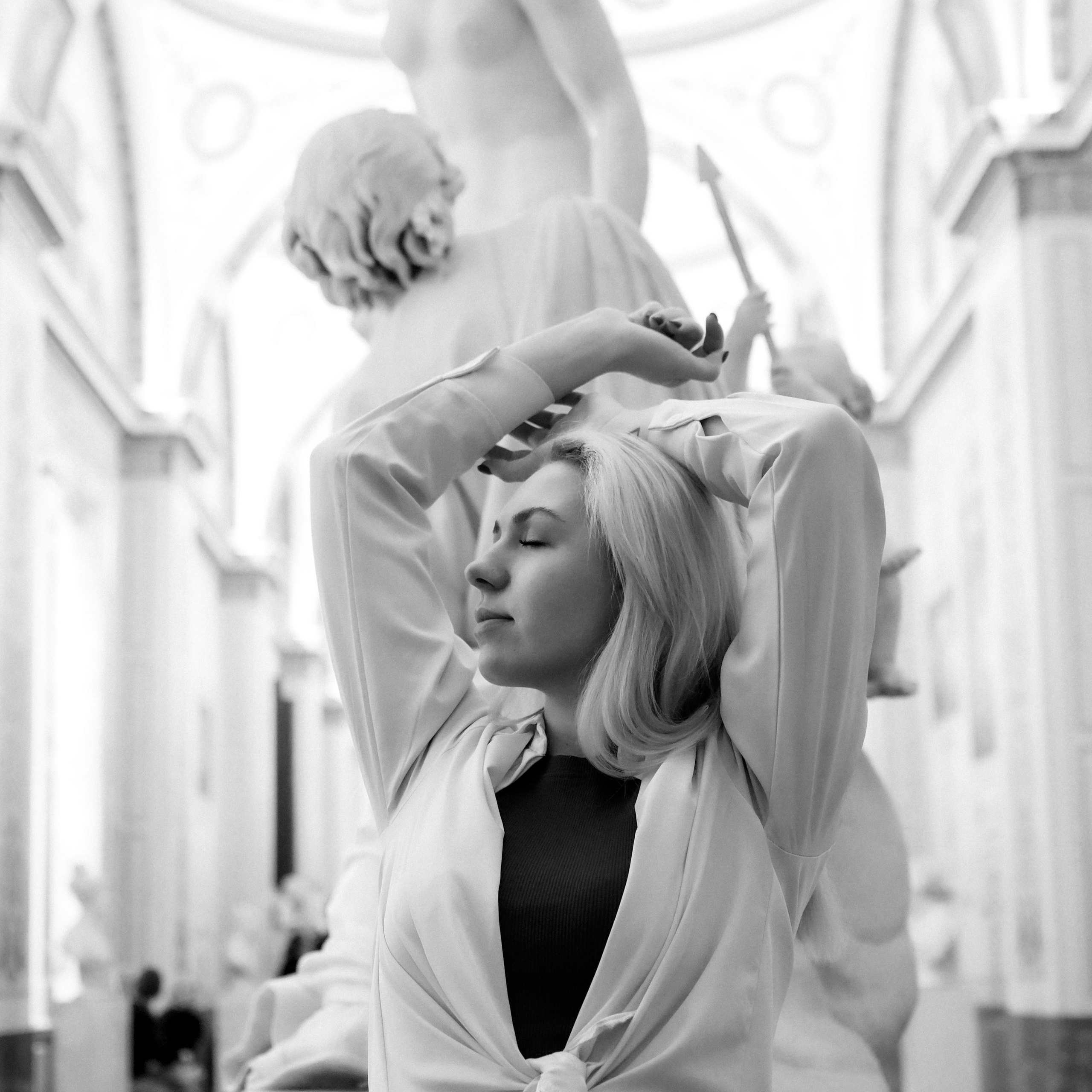 Портретная фотосессия в Эрмитаже Санкт-Петербурга для Полины