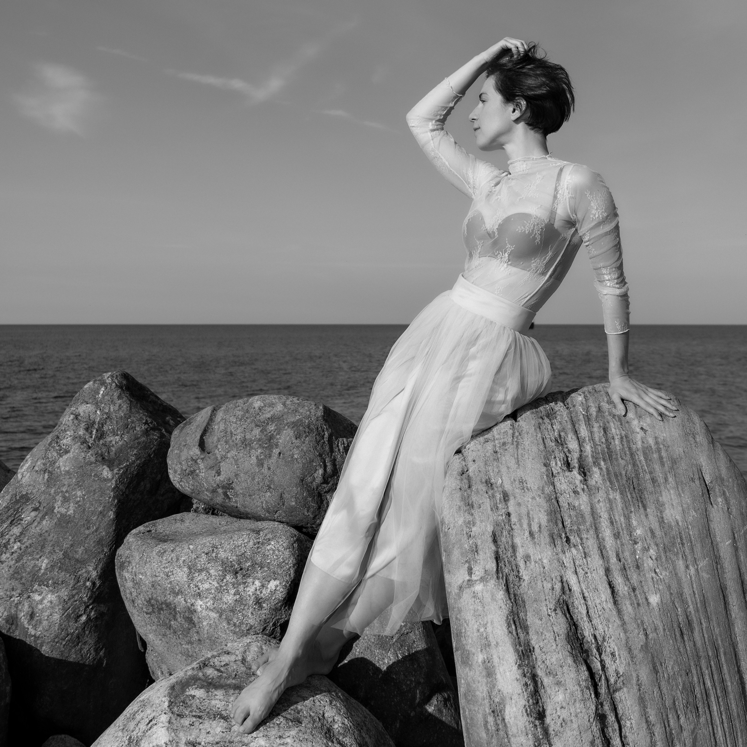 Портретная фотосессия на Ладожском озере