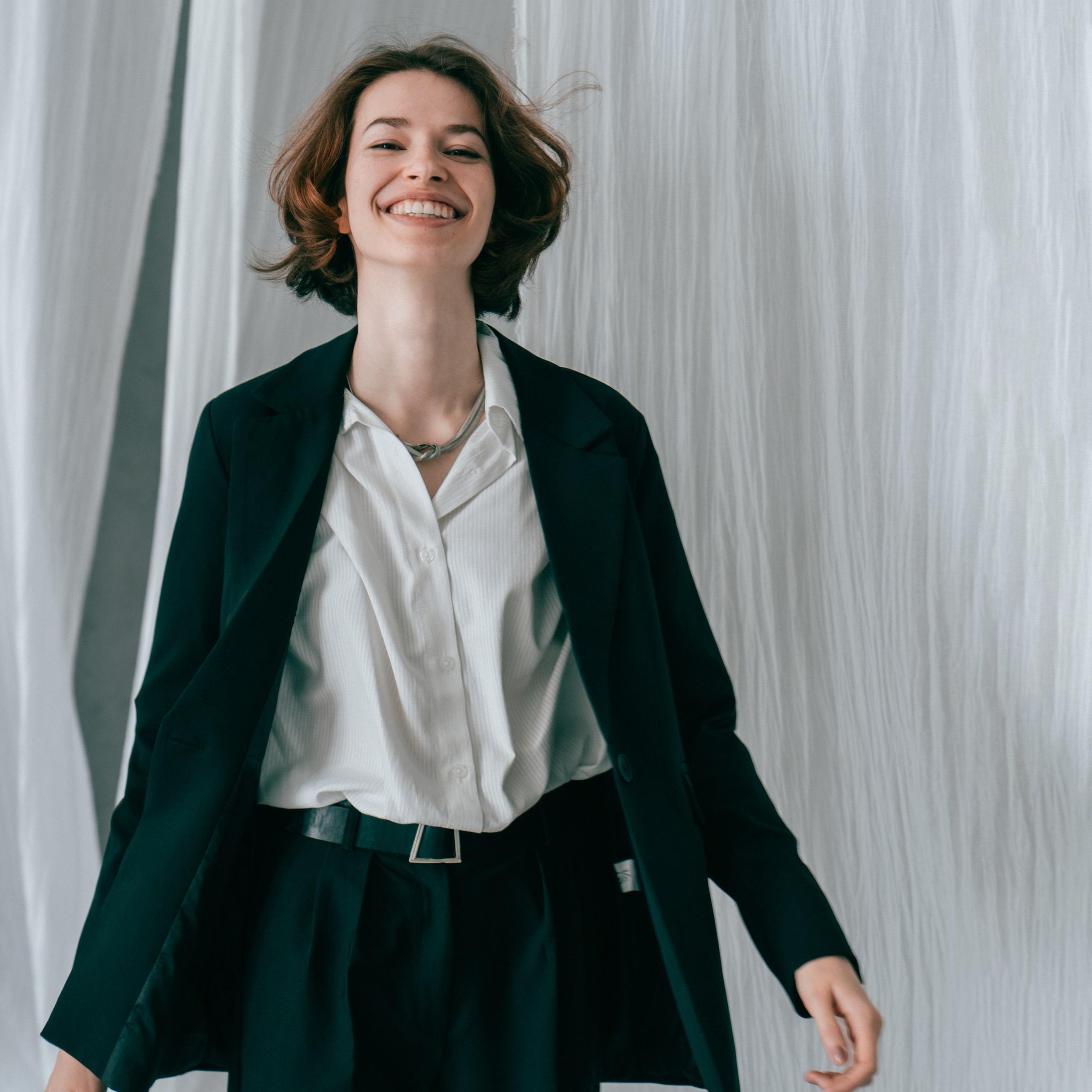 Портретная фотосессия в студии Just True для Полины в Санкт-Петербурге