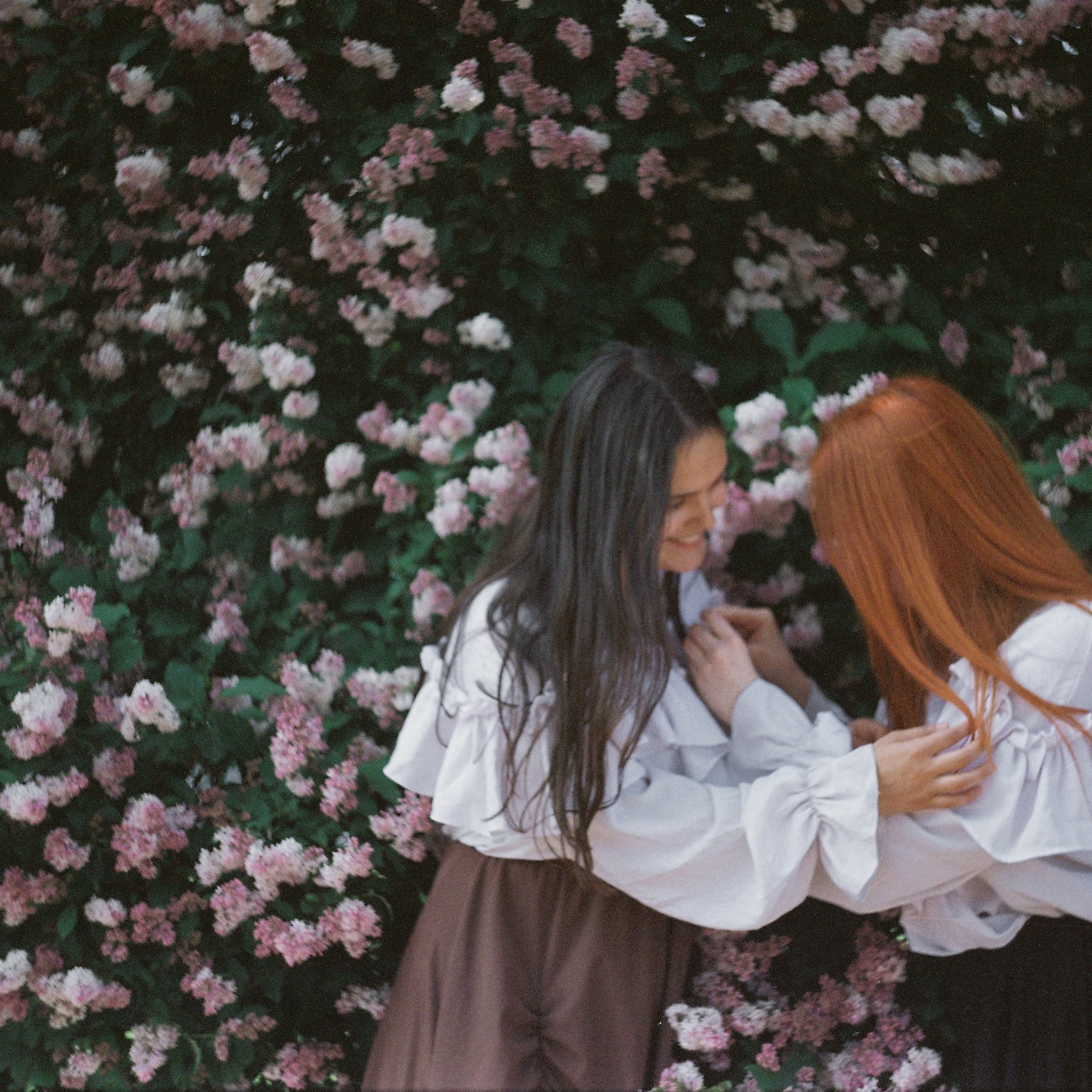 Фотосессия для подруг на плёнку 35 мм в Санкт-Петербурге