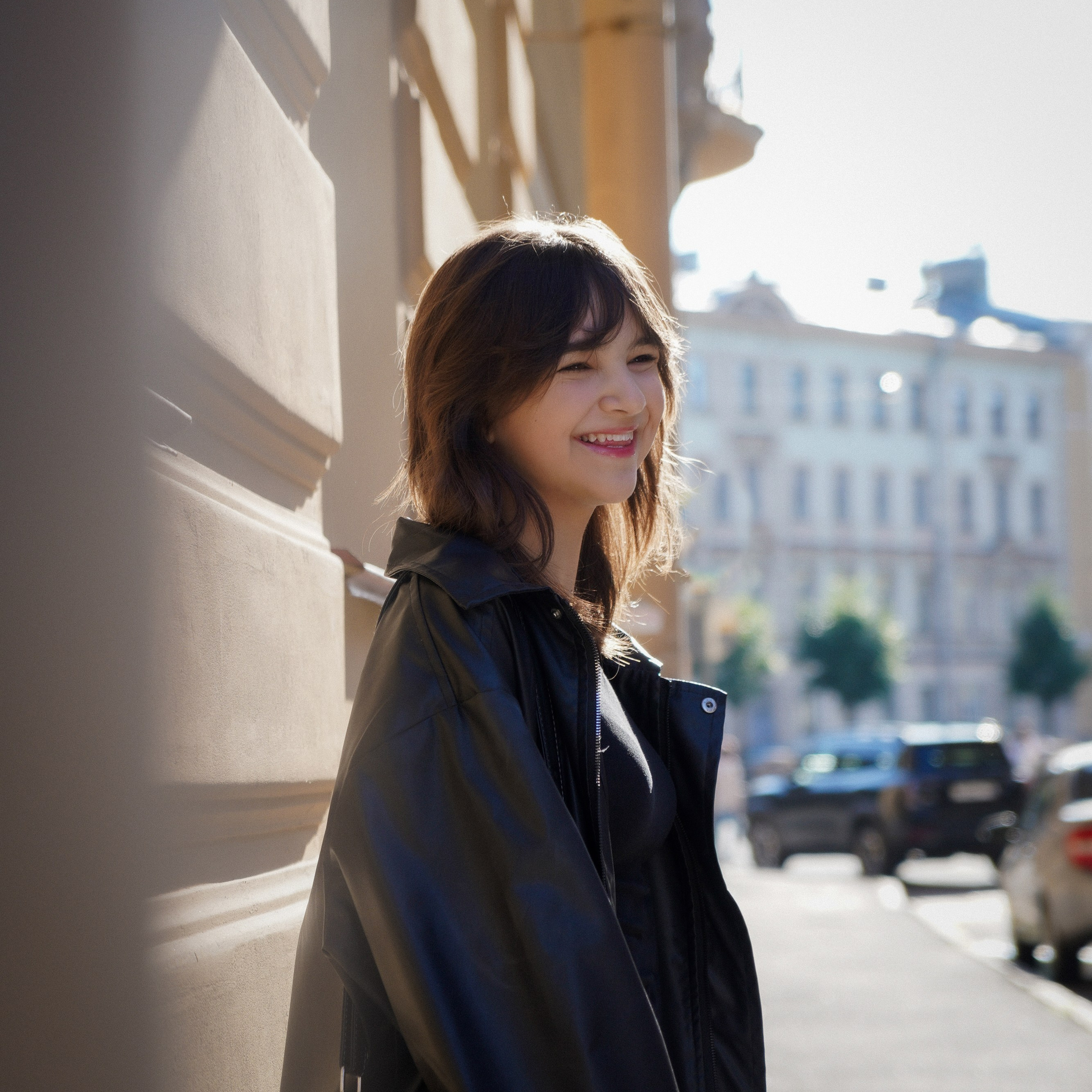 Портретная фотосессия в центре Санкт-Петербурга для Лены