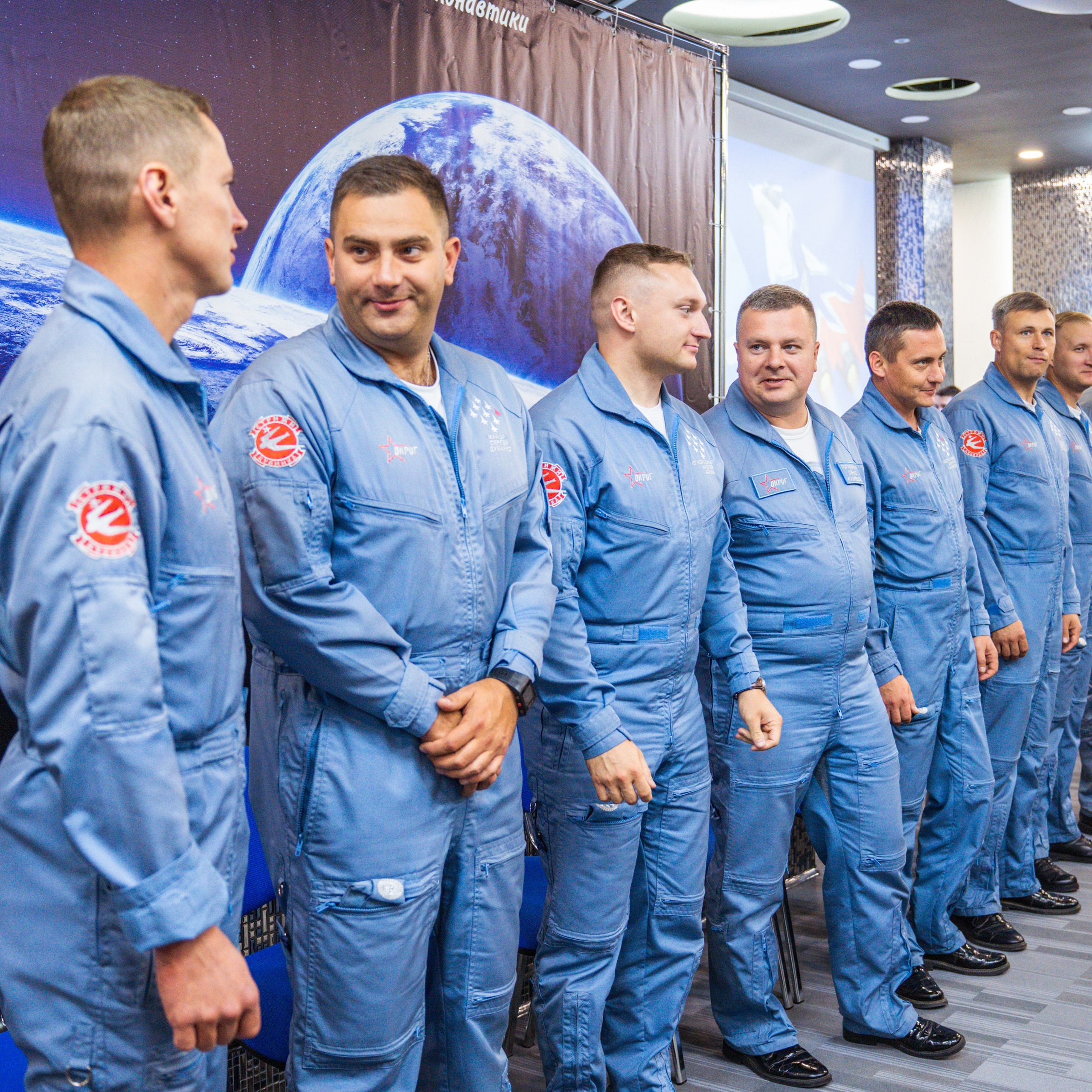 Встреча с авиационной группой «Стрижи»