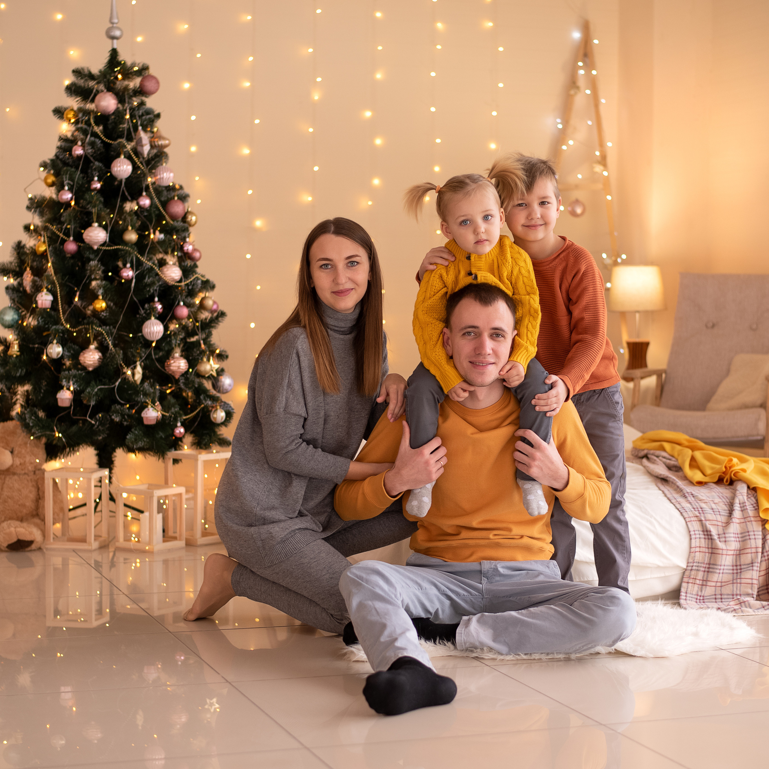 Красивая, новогодняя история 2021