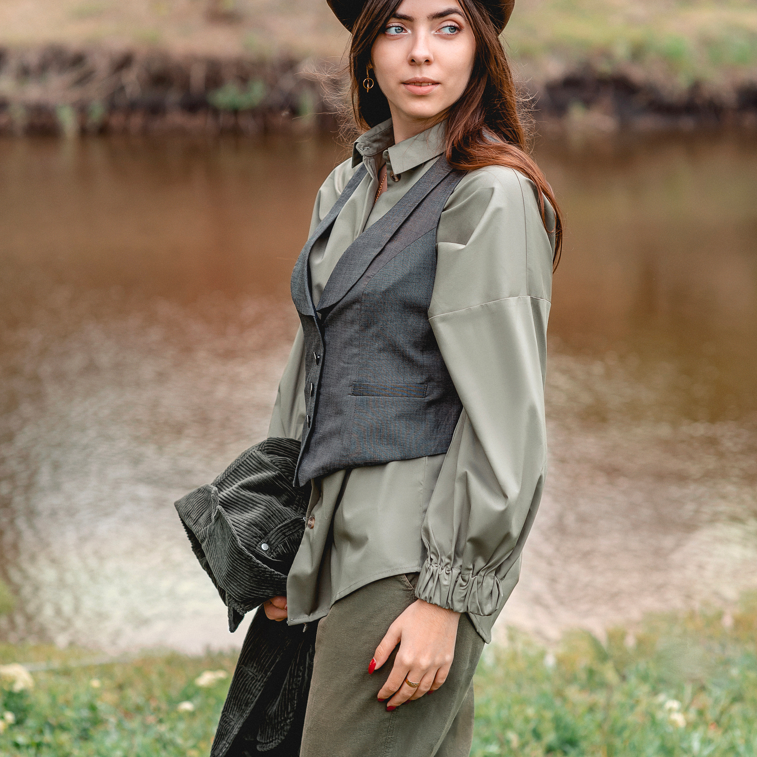 Весенняя съёмка с Олей