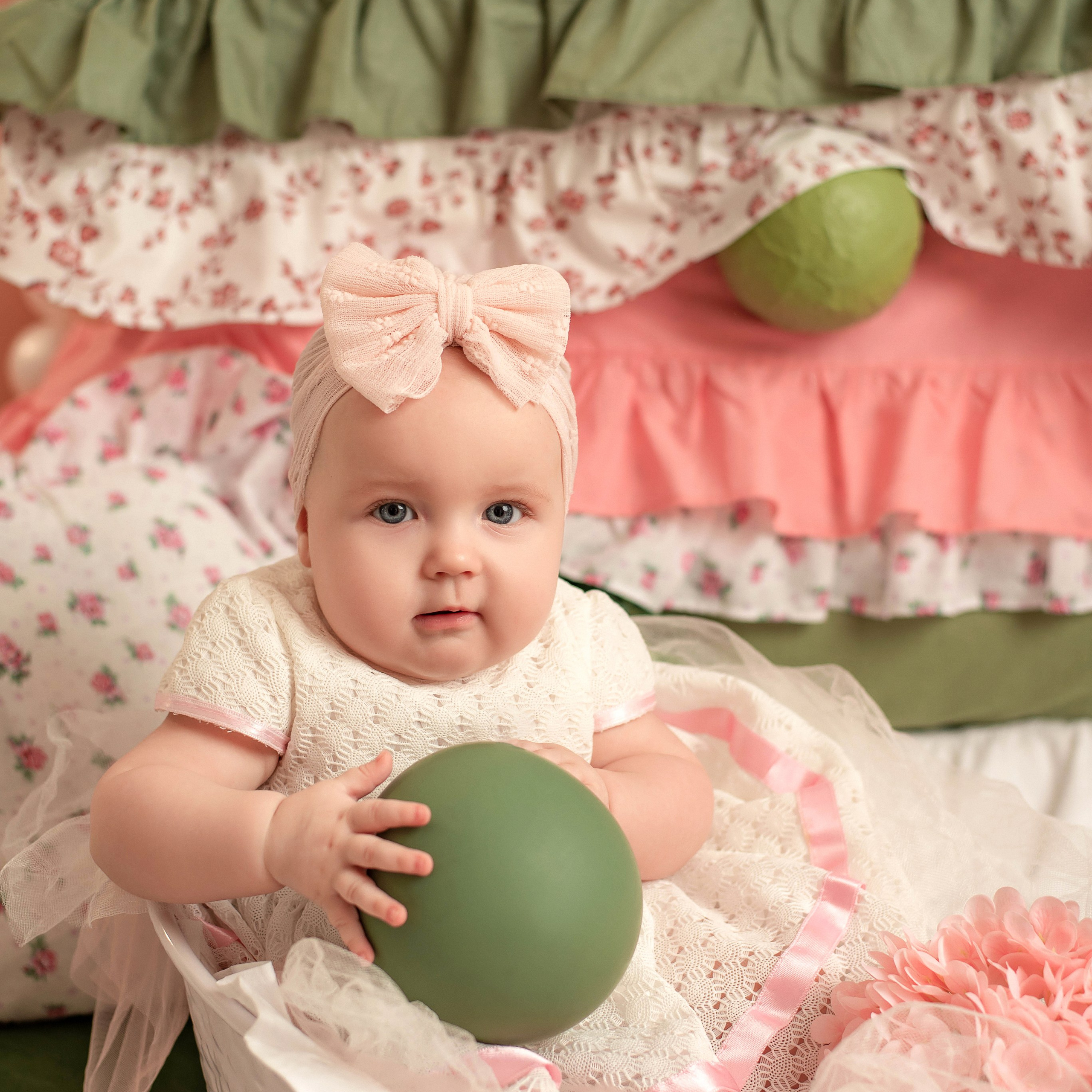 Верочка 7 месяцев