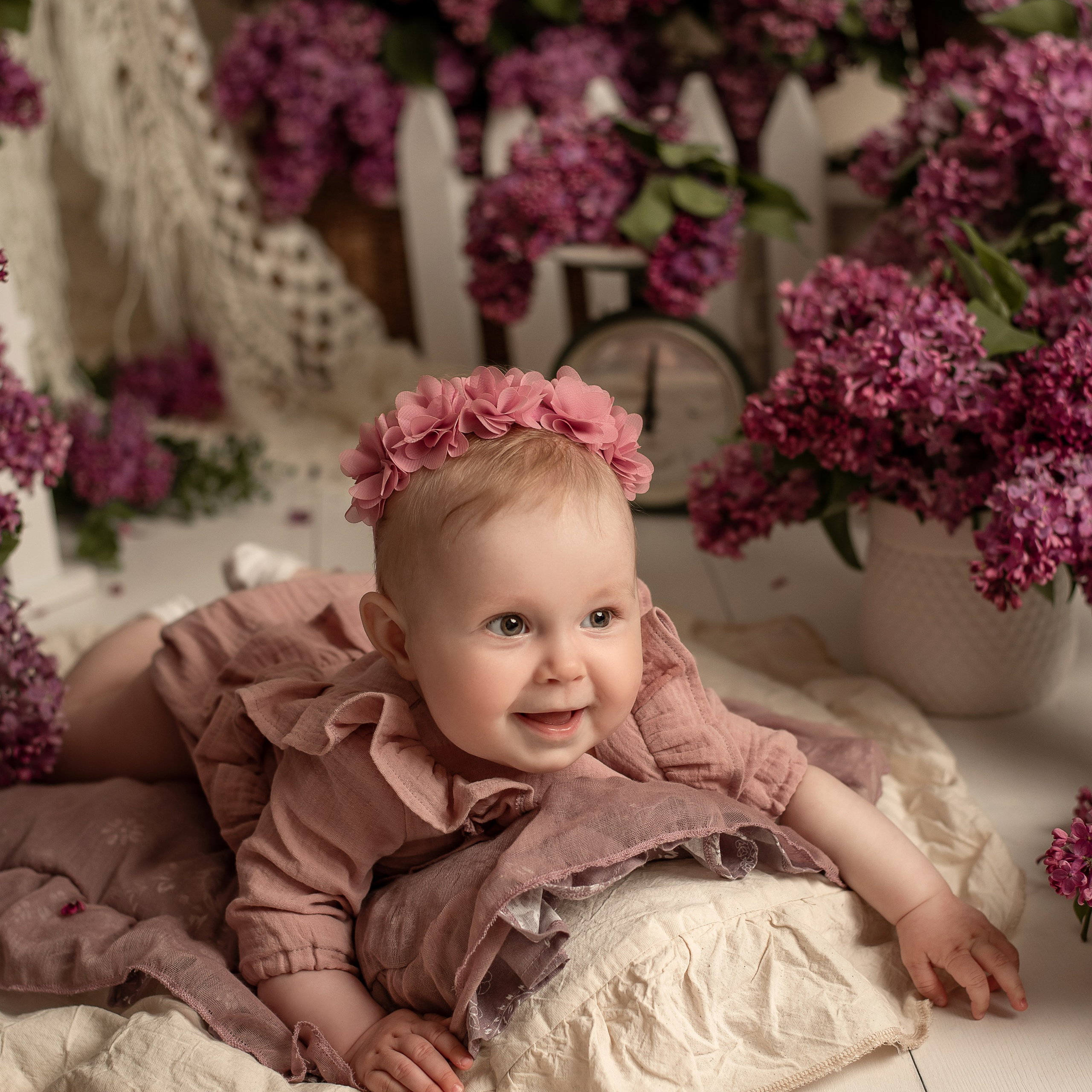 Саша 6 мес&nbsp;— сирень