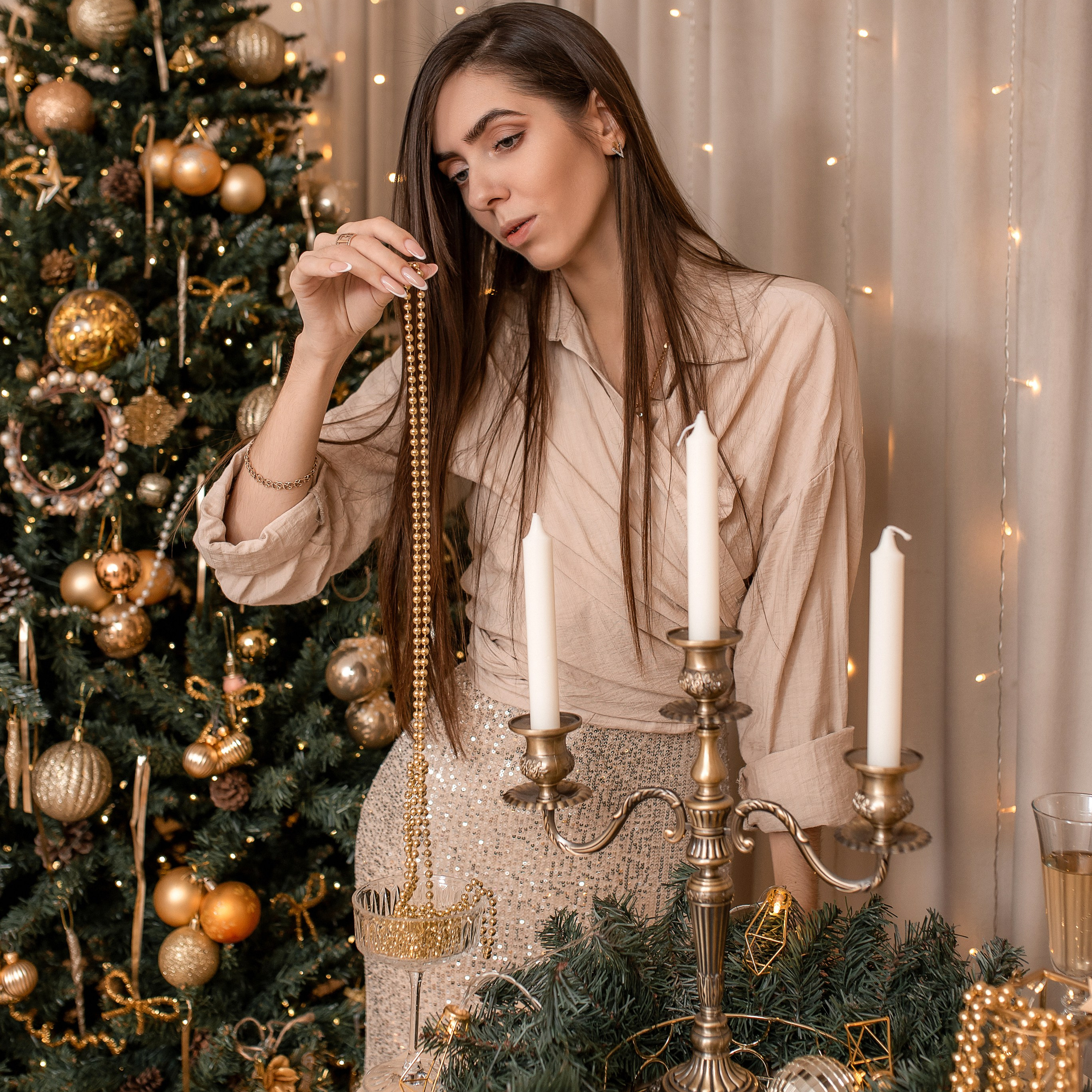 Новый 2025 год — Оля