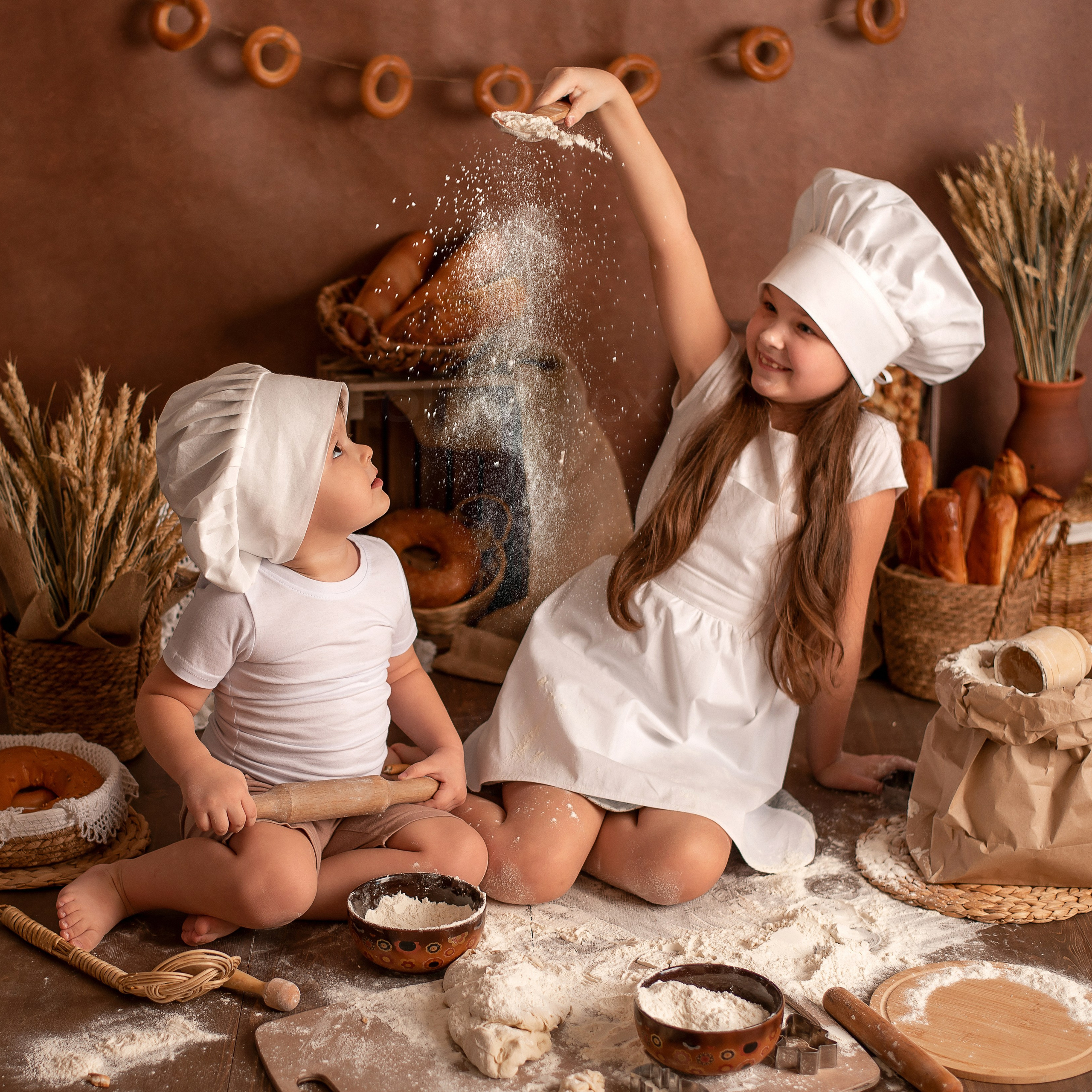 Фото проект Пекарь — София и Максимка