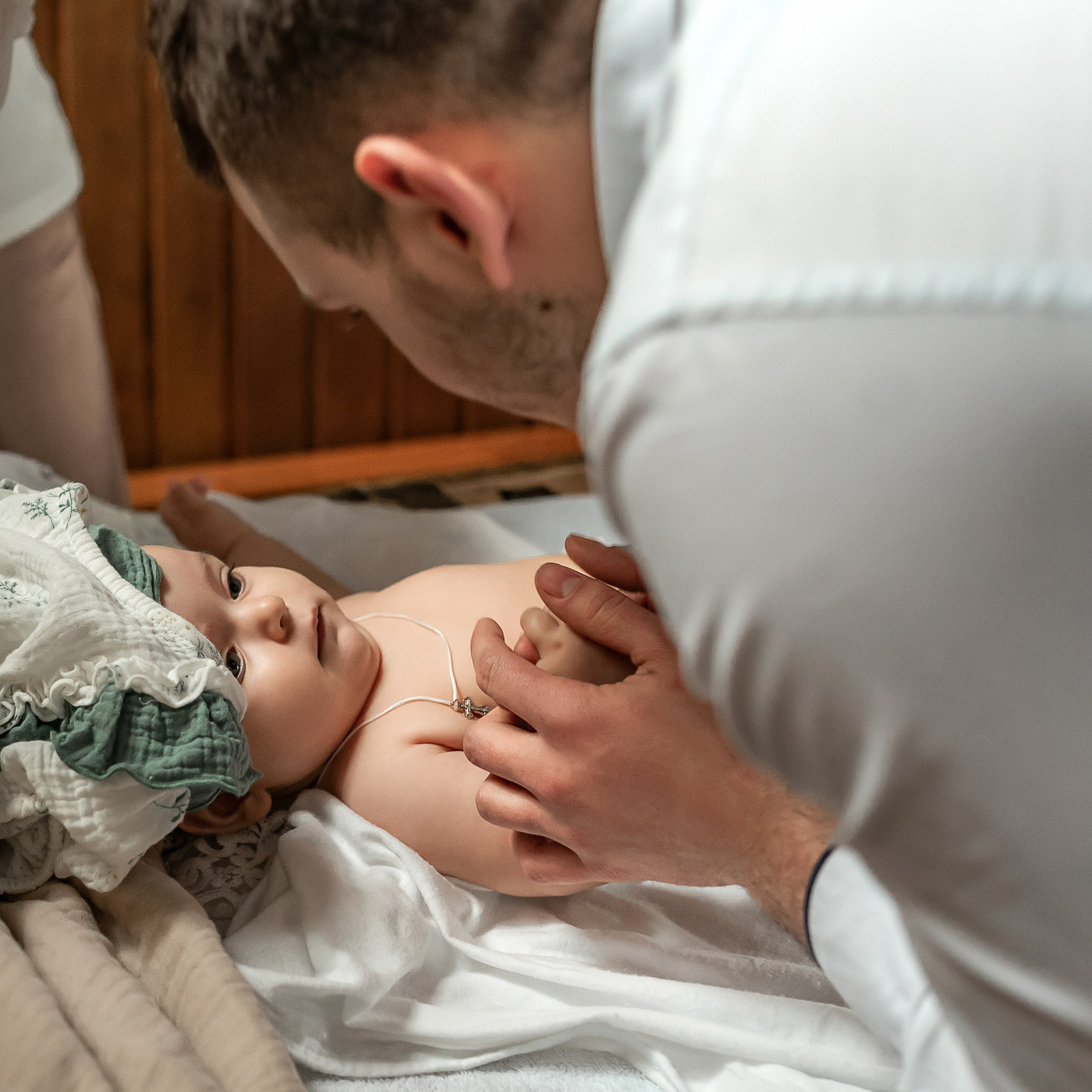 Красивая съемочка Крещение Александры