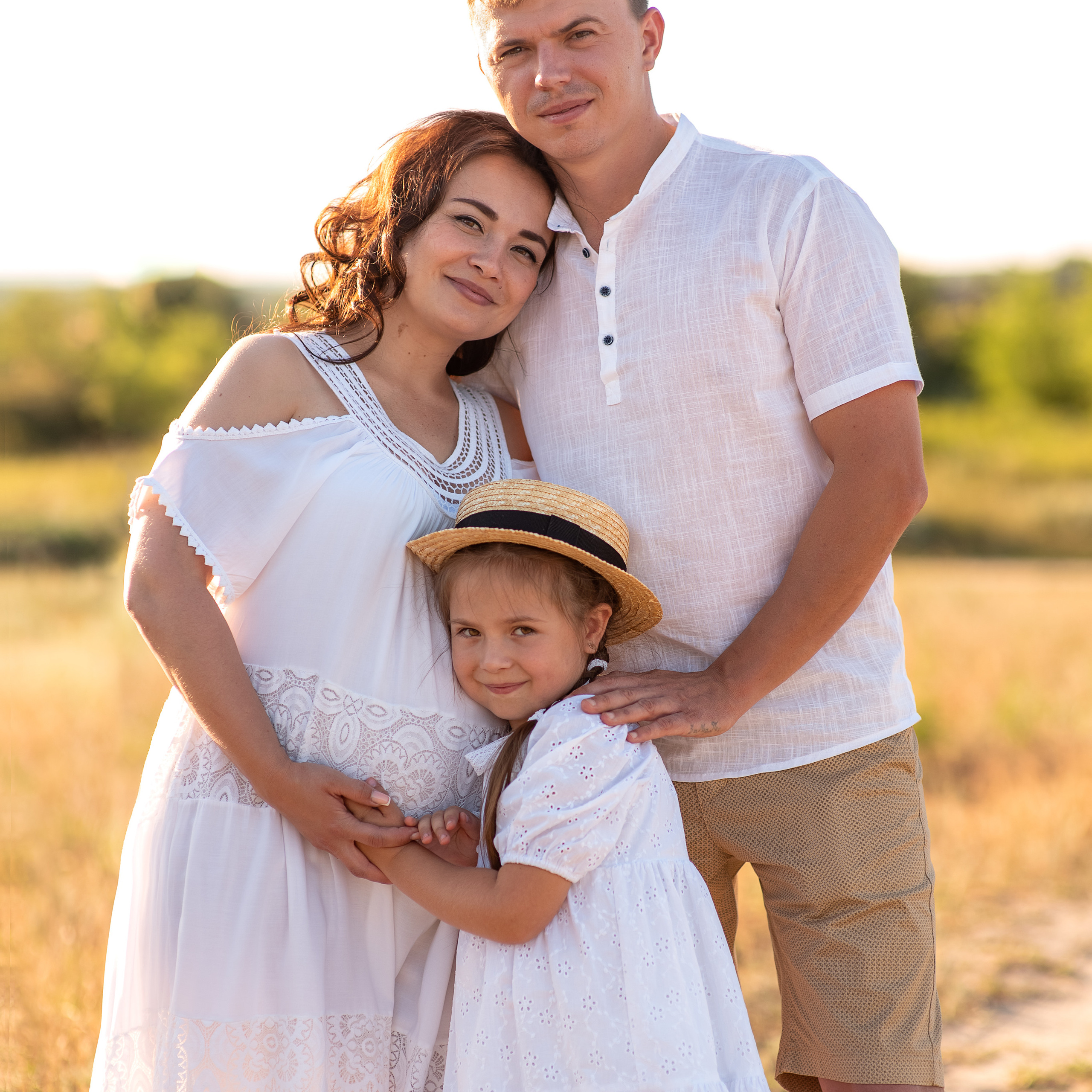 Анастасия, Евгений и Ева