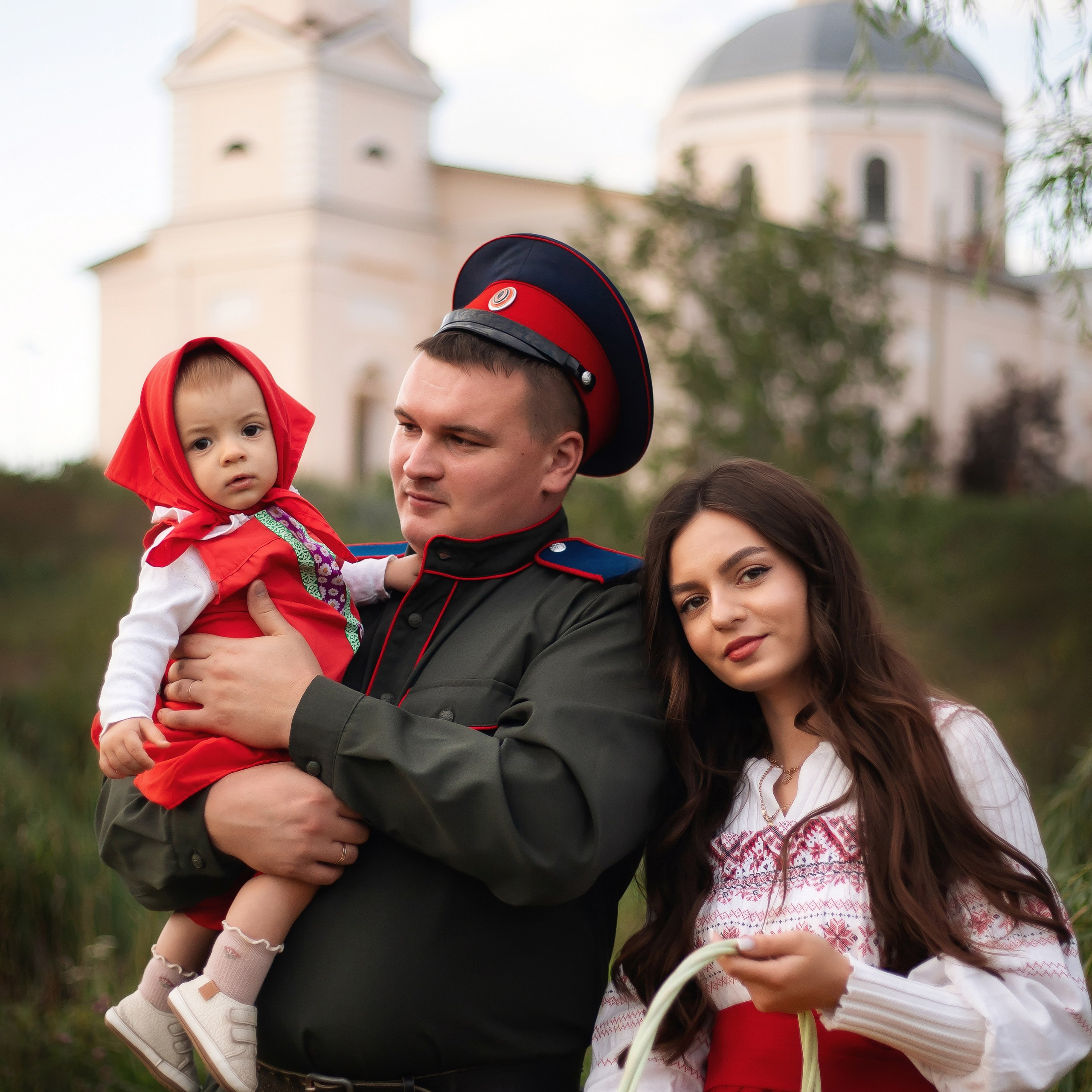 Казачья семья