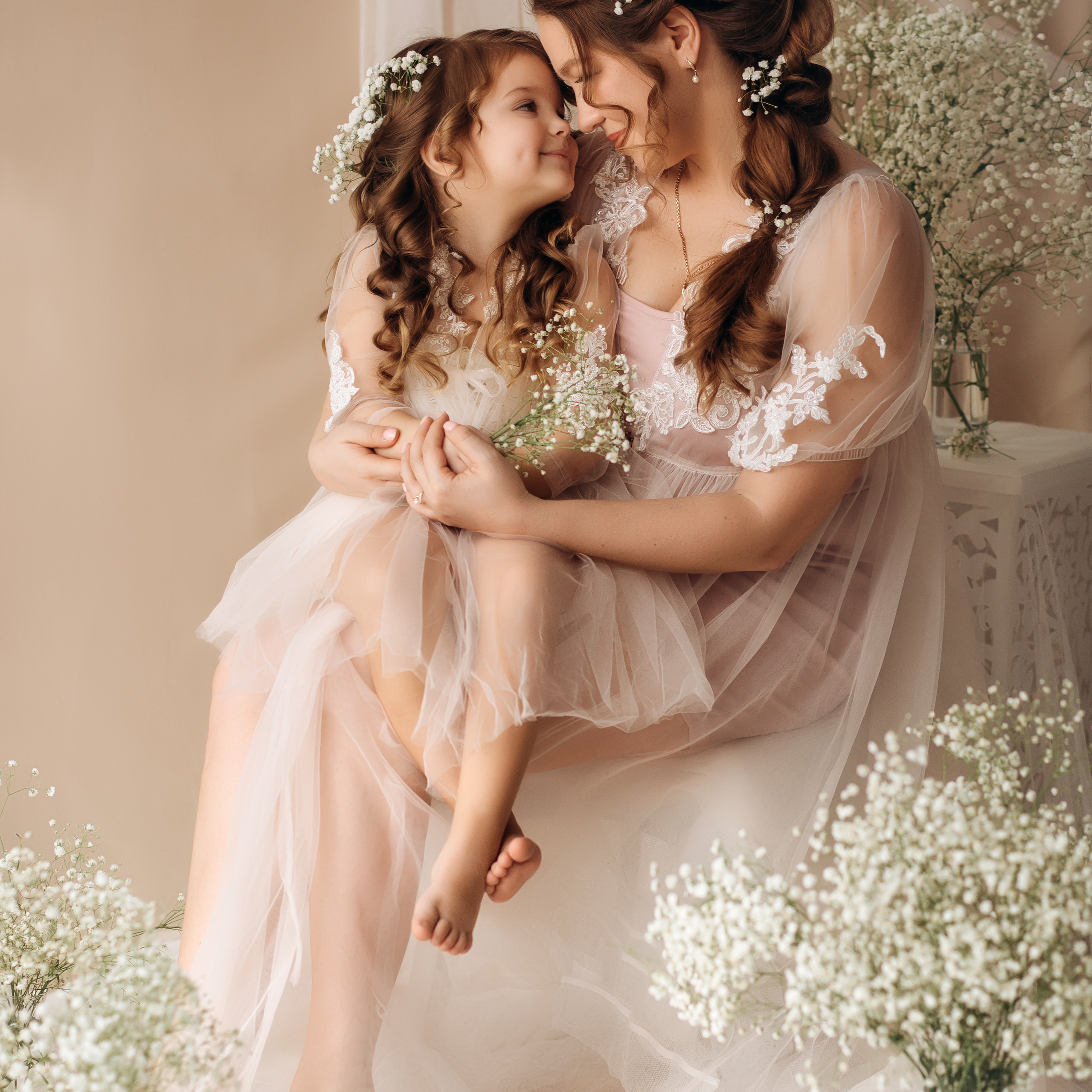 Мама и дочка