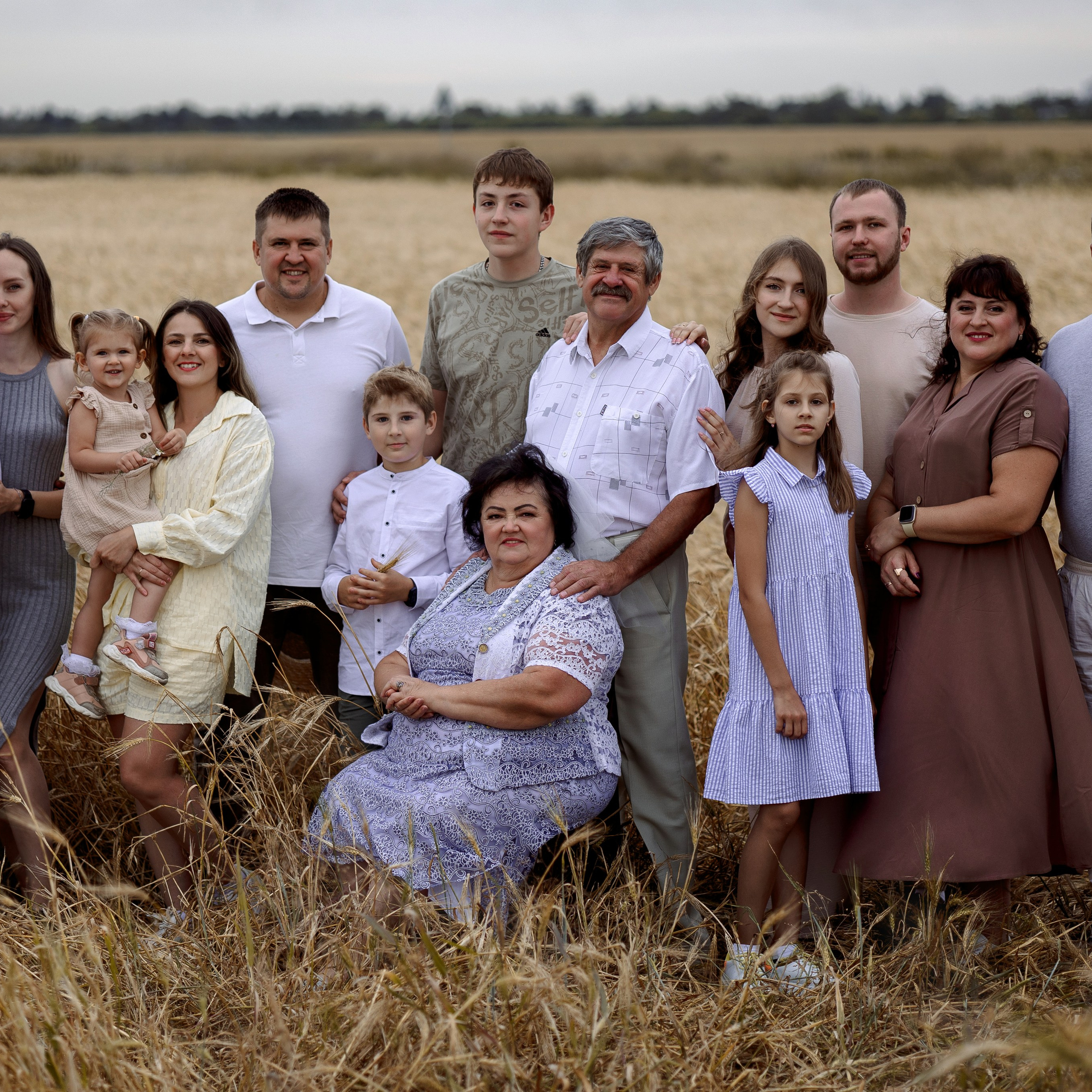 Съемка «Большая семья»