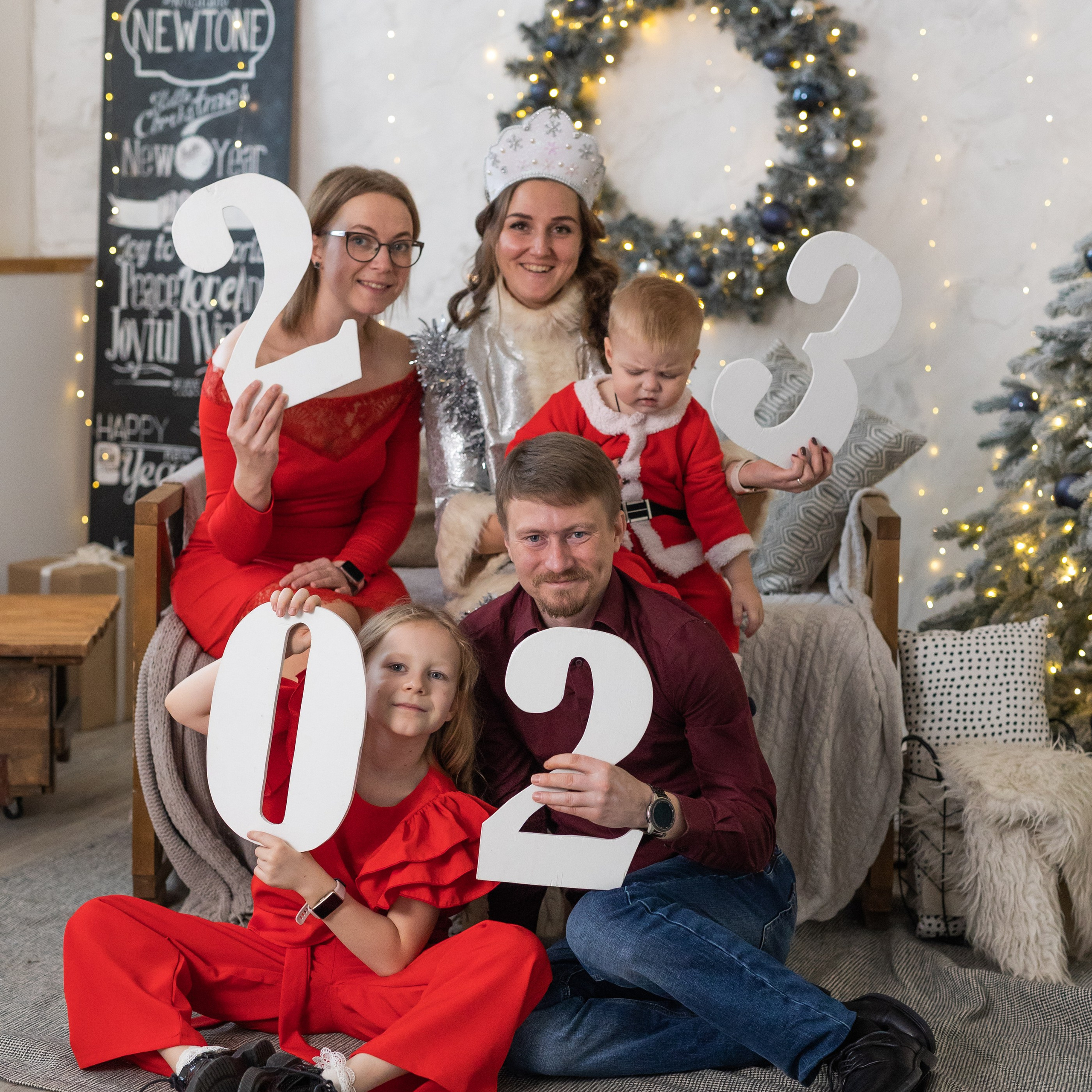 Аня, Никитося, Марина и Соня