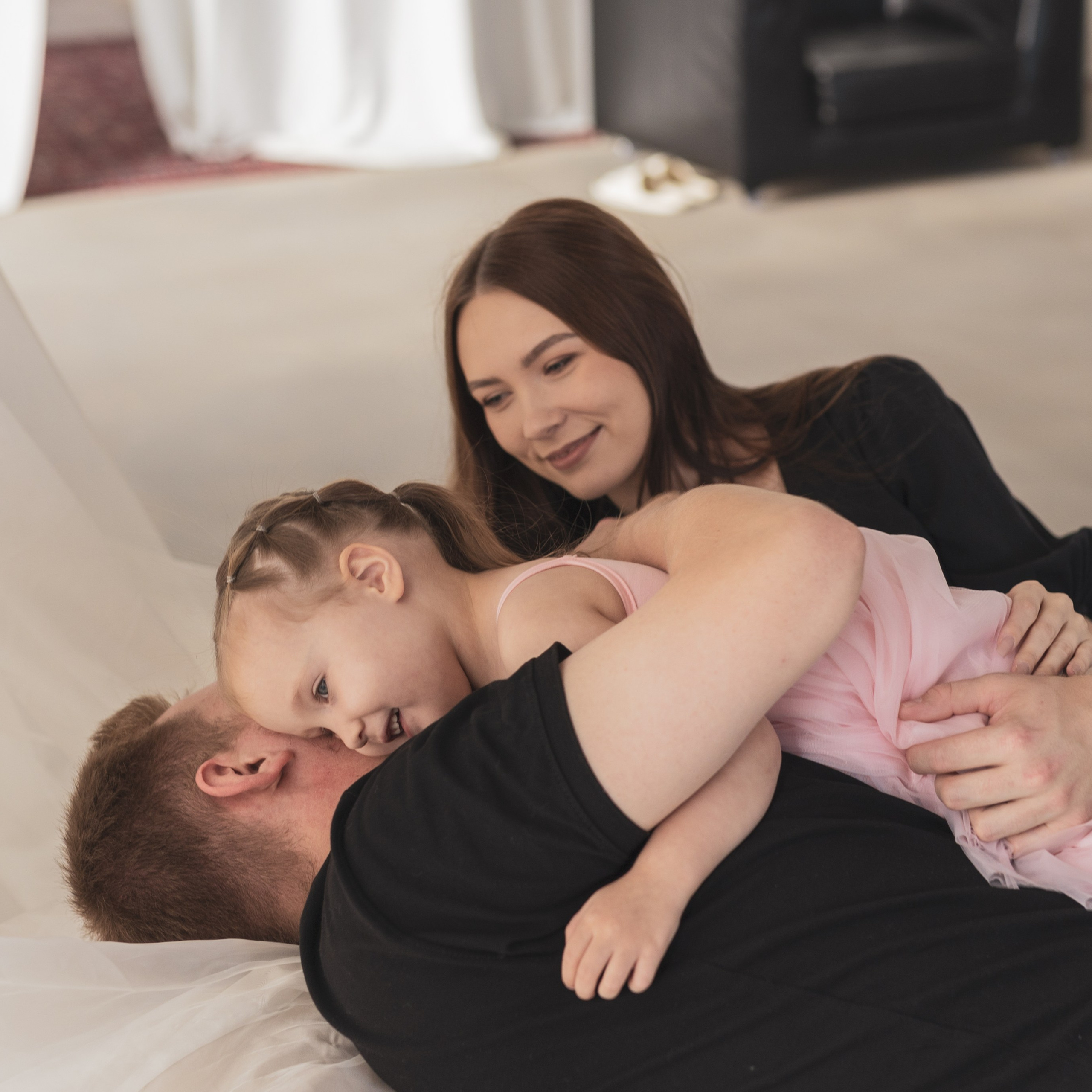 Даня, Ксюша и Амелия