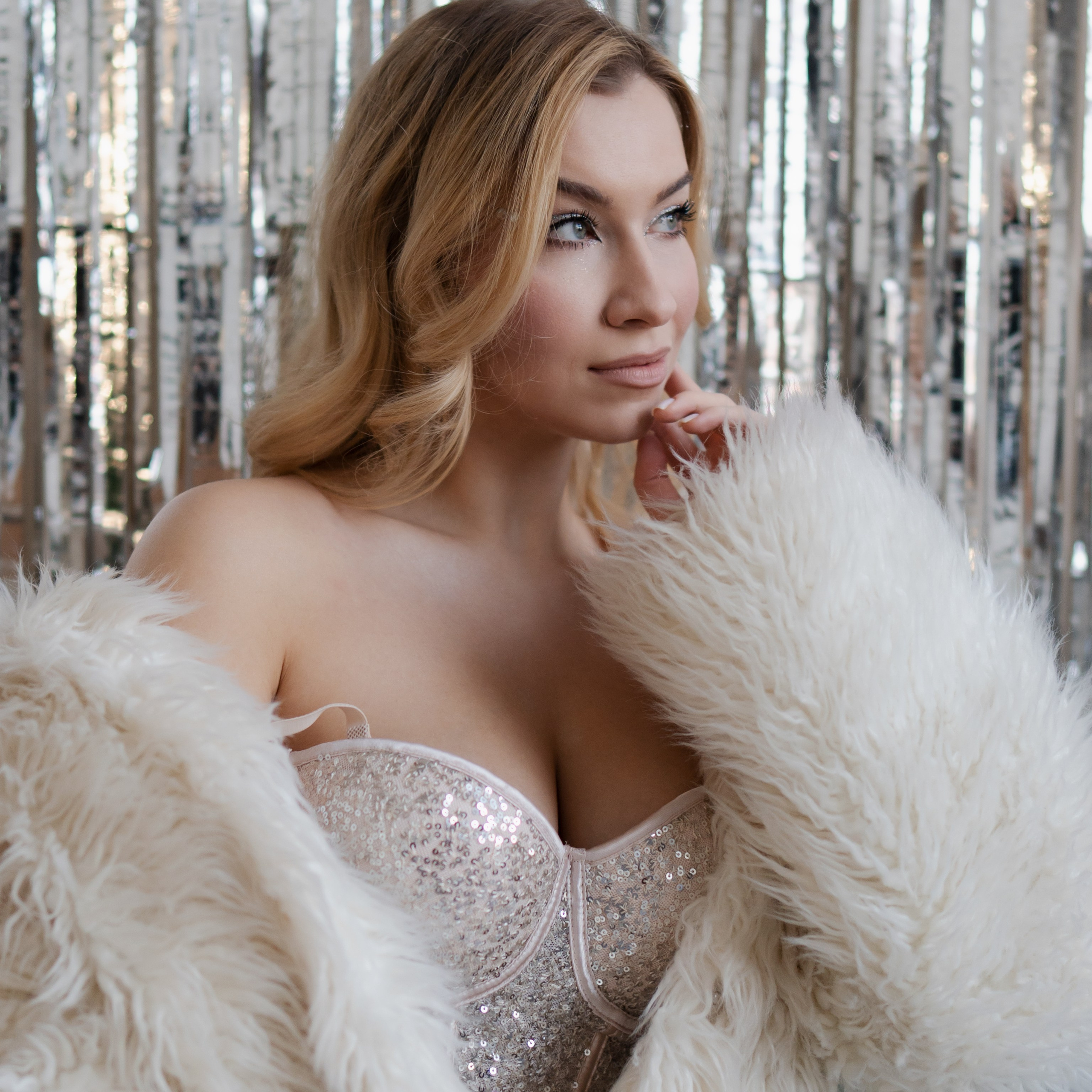 Новогодняя фотосессия в студии