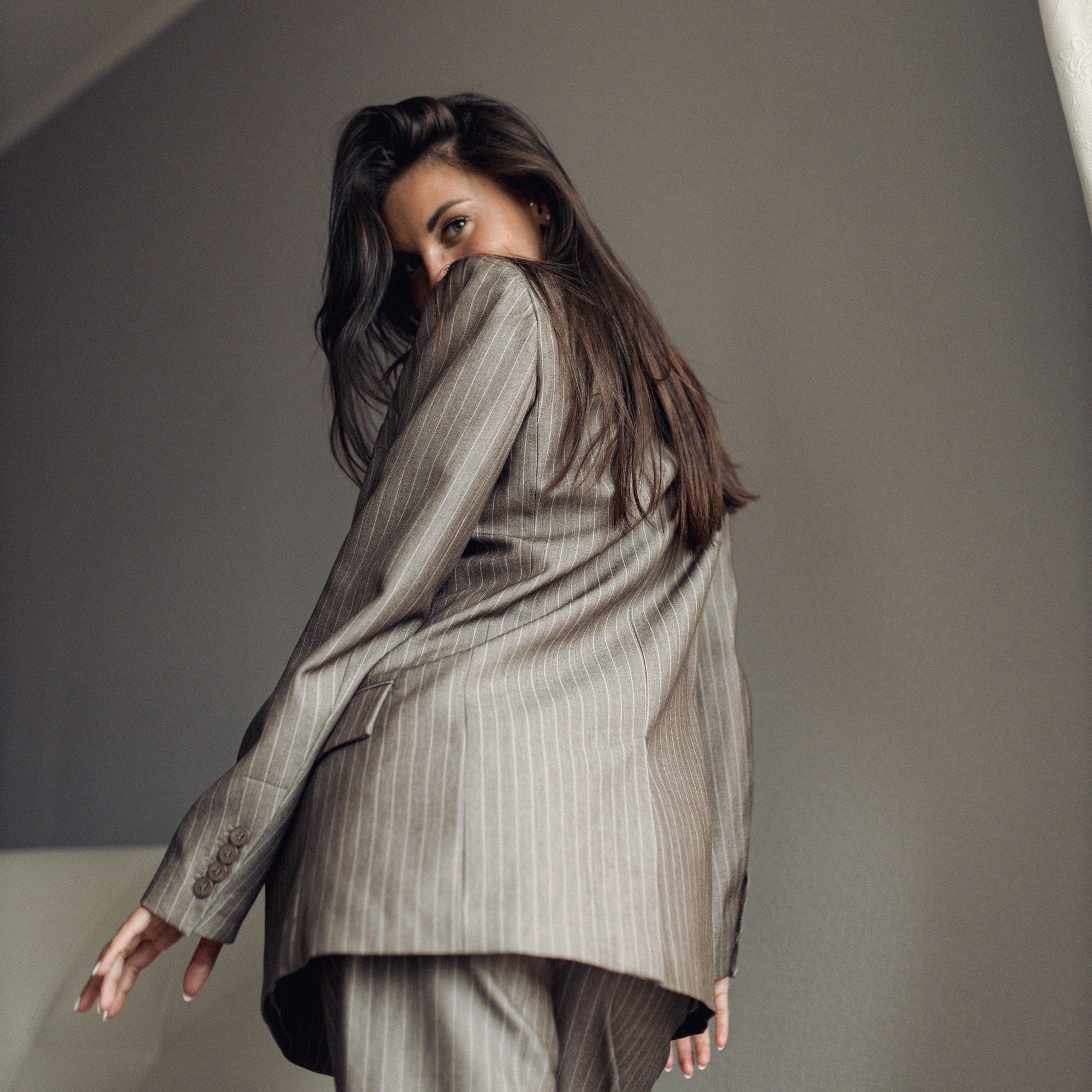 Аня и дождь в Питере. Фотограф Мария Сваридзе