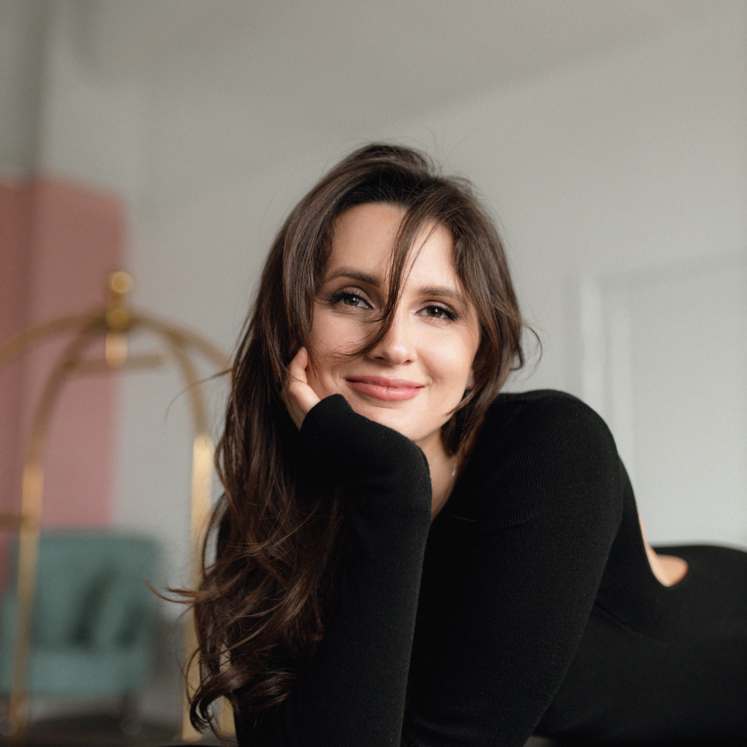 Мария в студии. Фотограф Мария Сваридзе