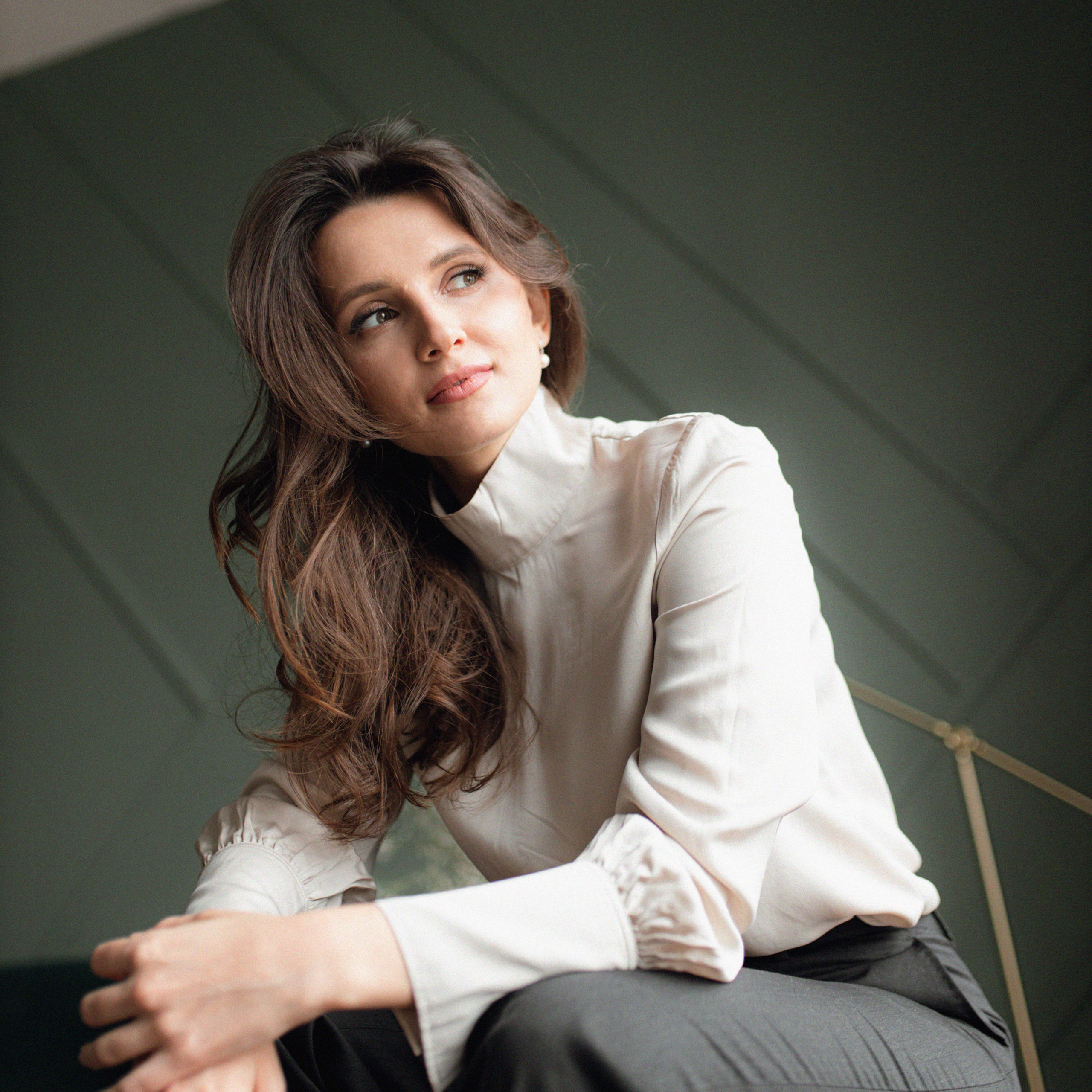 Мария в студии. Фотограф Мария Сваридзе