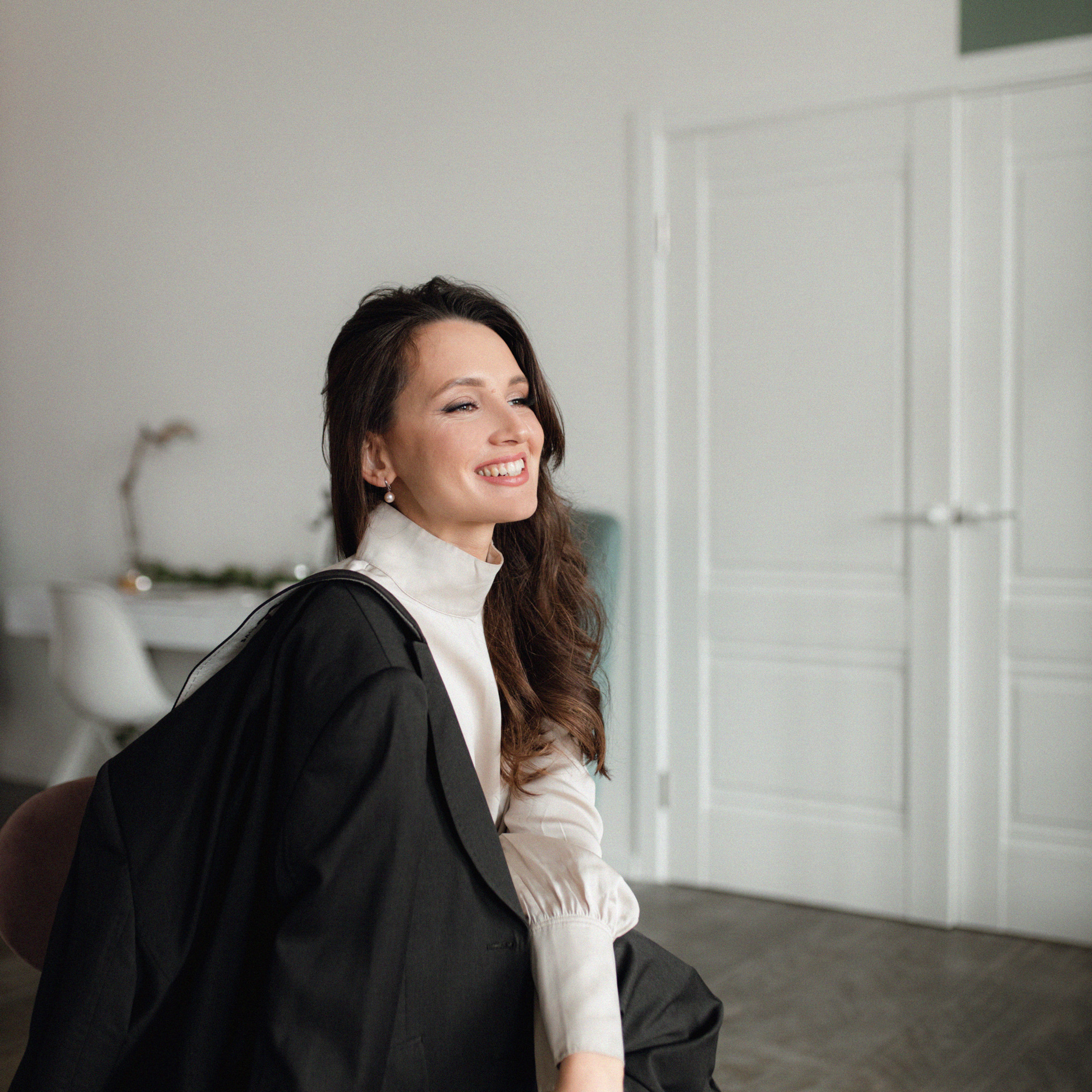 Мария в студии. Фотограф Мария Сваридзе