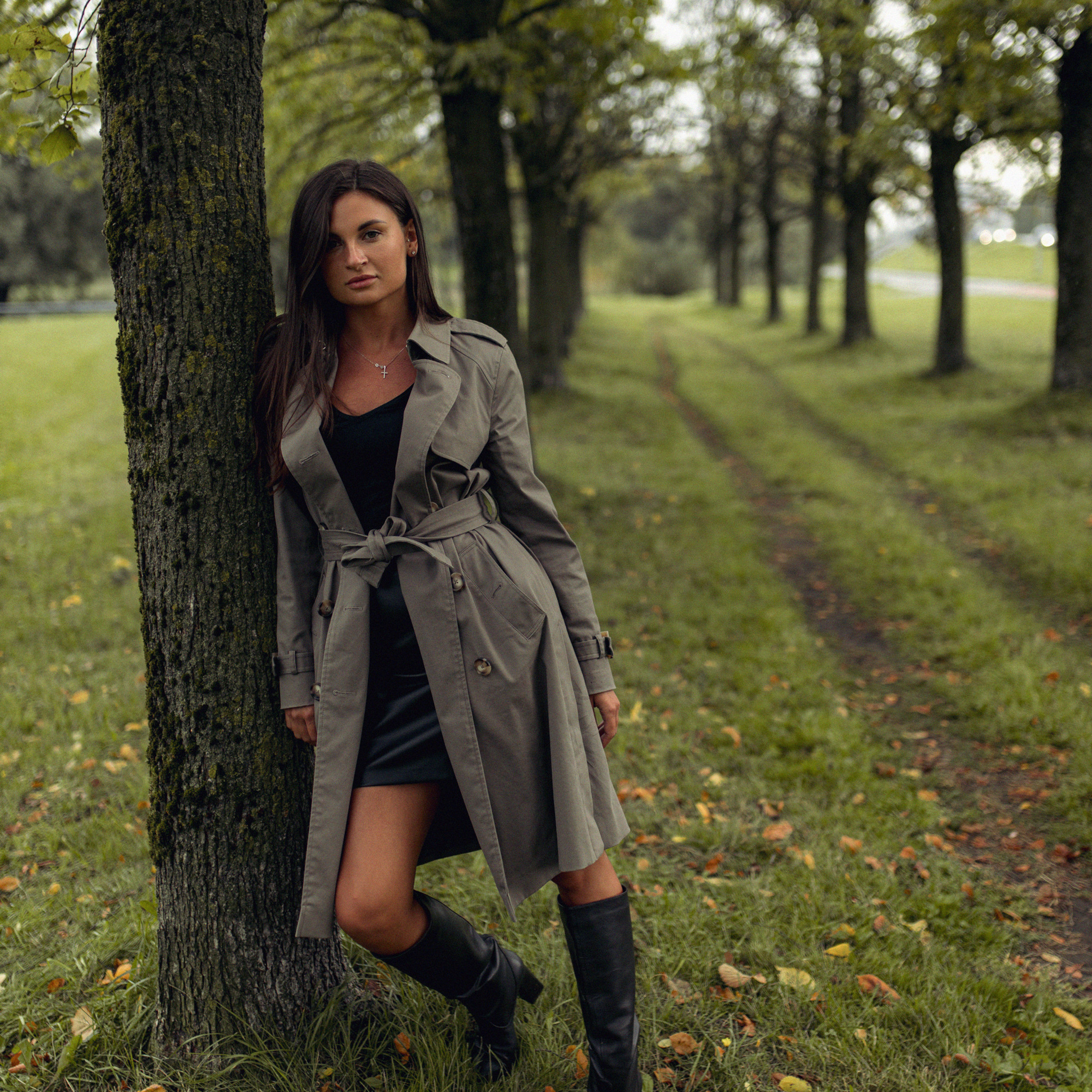 Аня и дождь в Питере. Фотограф Мария Сваридзе