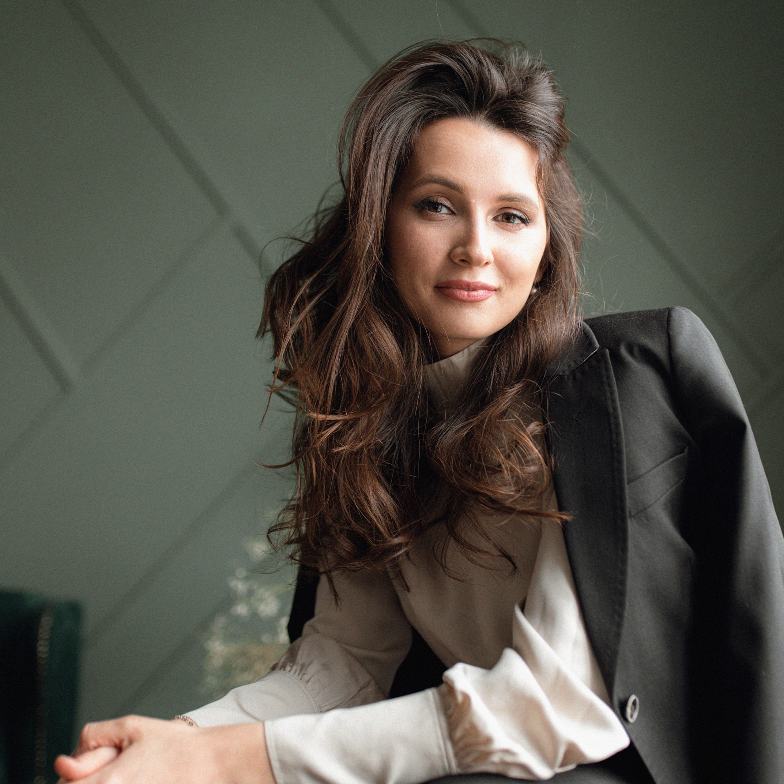 Мария в студии. Фотограф Мария Сваридзе